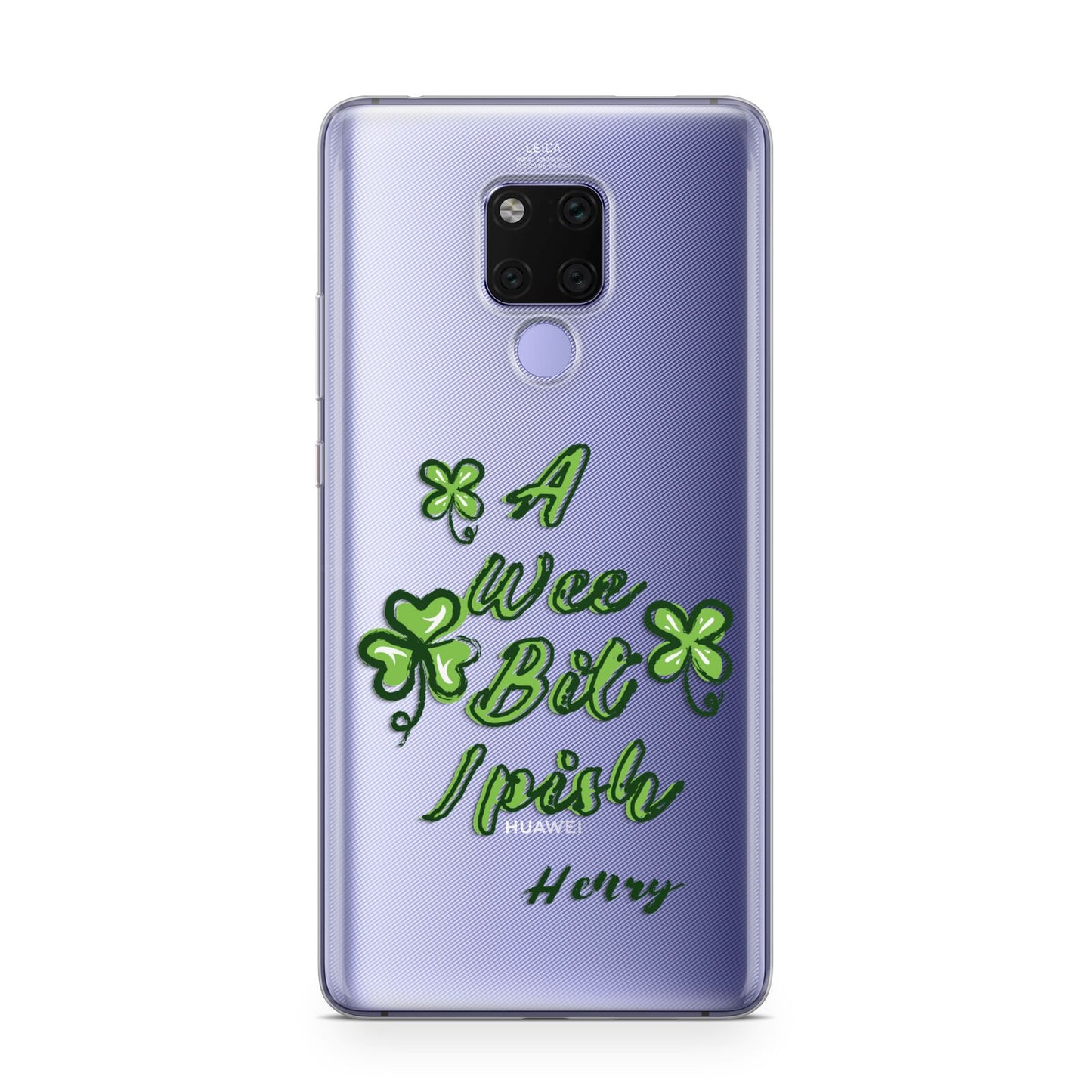 Wee Bit Irish Personalised Huawei Mate 20X Phone Case