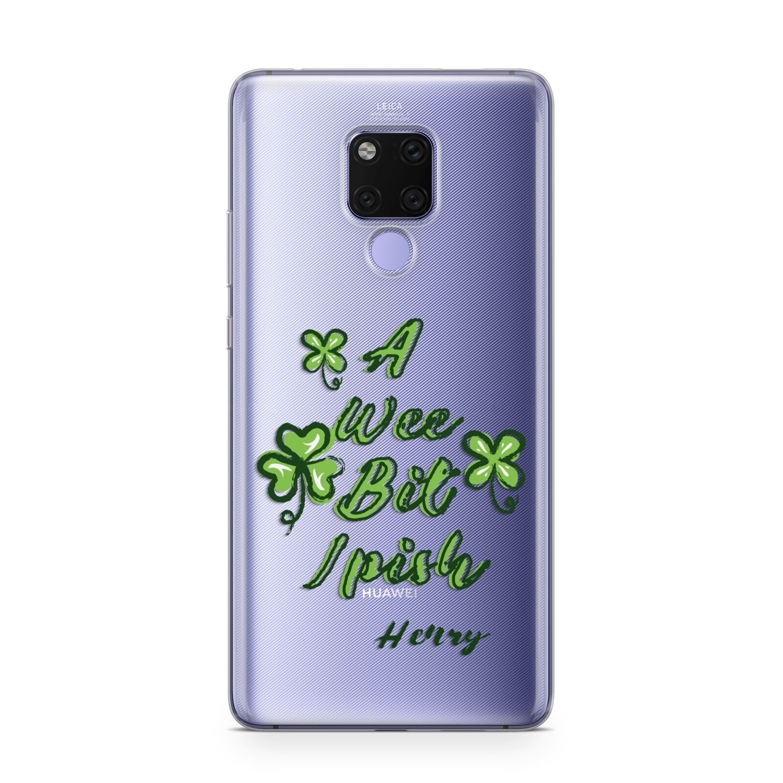 Wee Bit Irish Personalised Huawei Mate 20X Phone Case