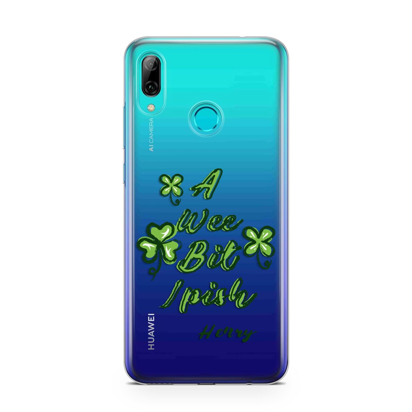 Wee Bit Irish Personalised Huawei P Smart 2019 Case