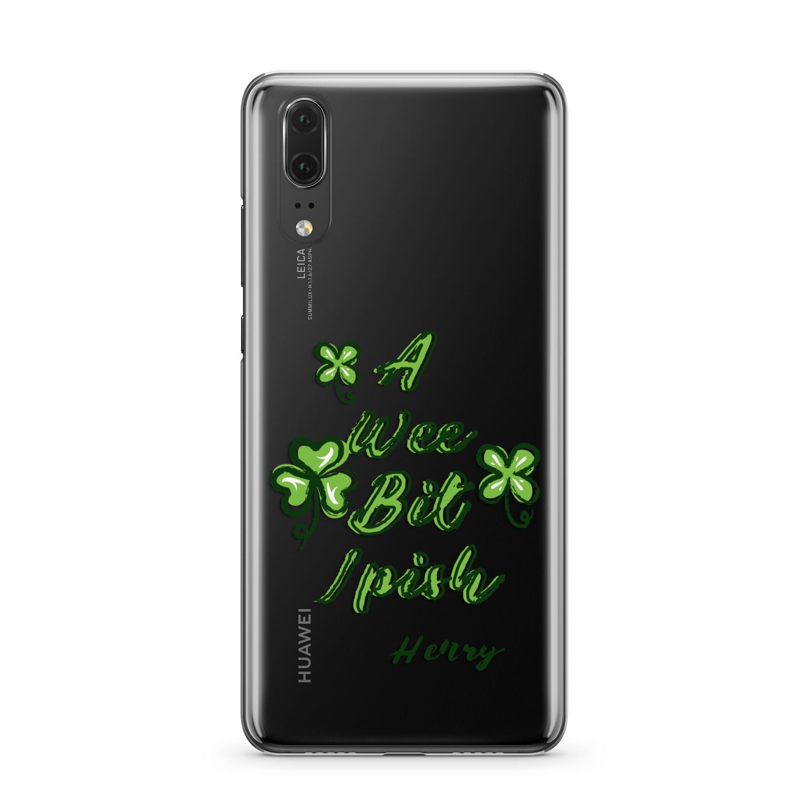 Wee Bit Irish Personalised Huawei P20 Phone Case