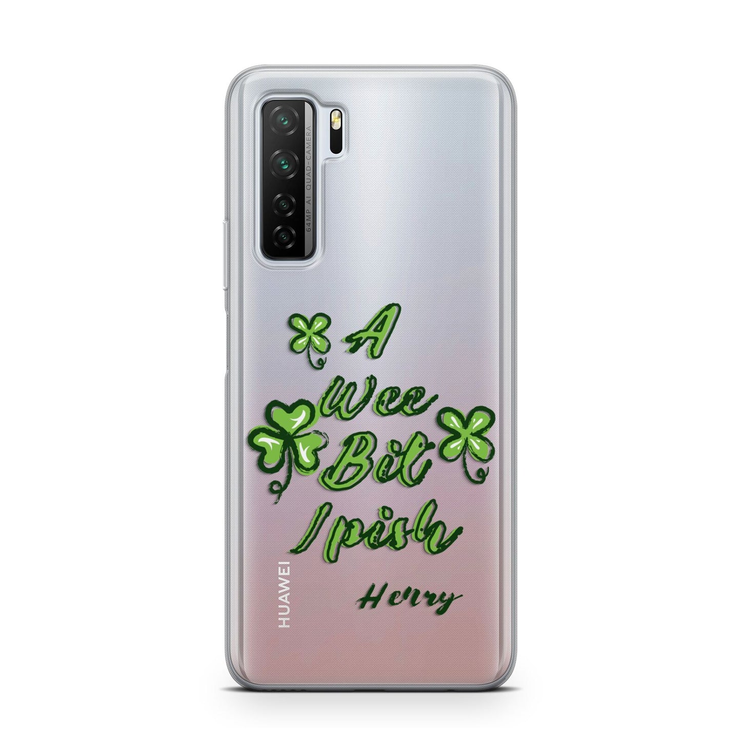 Wee Bit Irish Personalised Huawei P40 Lite 5G Phone Case