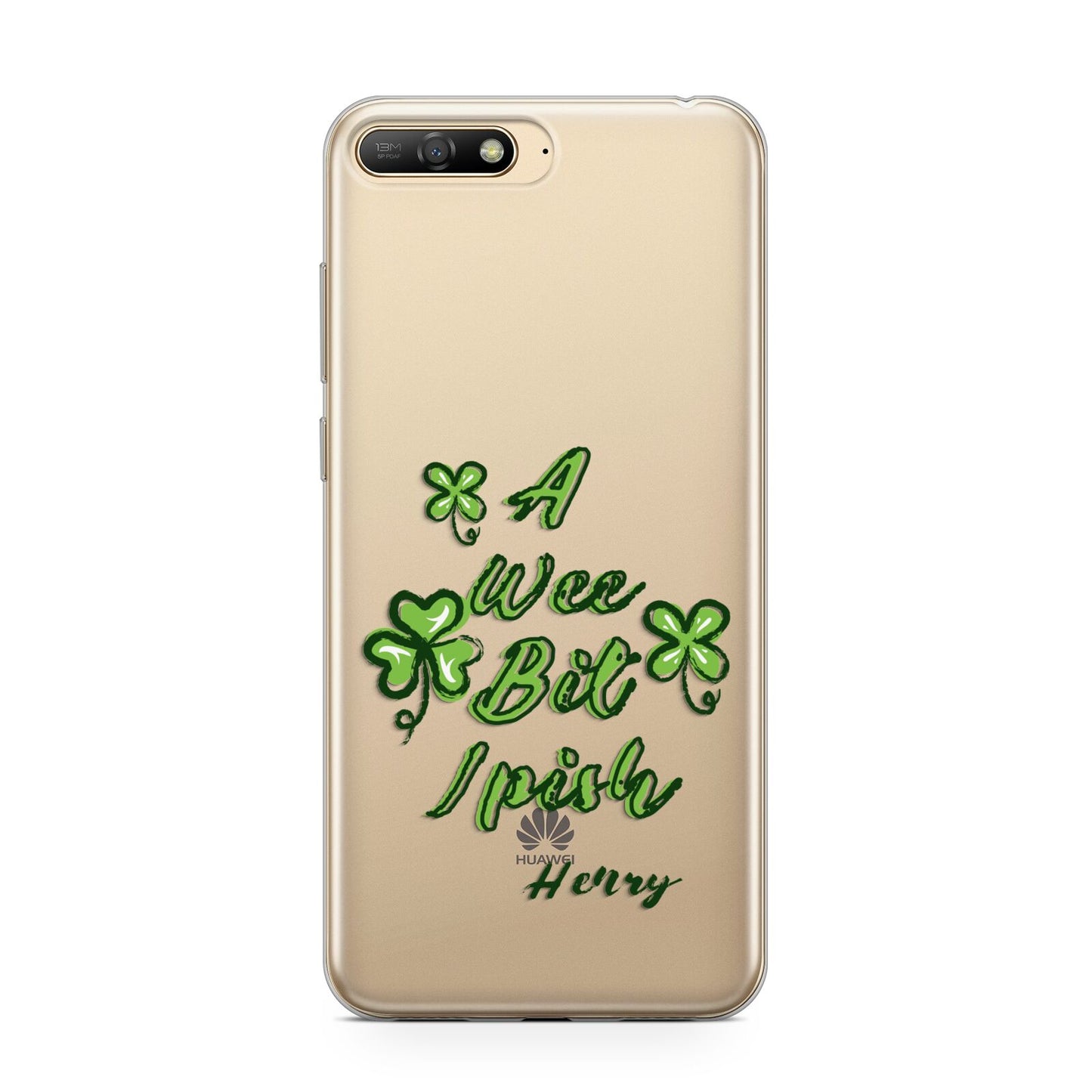 Wee Bit Irish Personalised Huawei Y6 2018