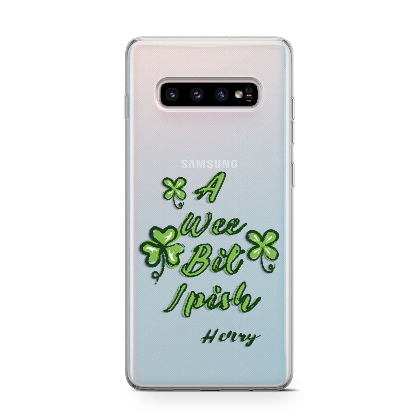 Wee Bit Irish Personalised Protective Samsung Galaxy Case