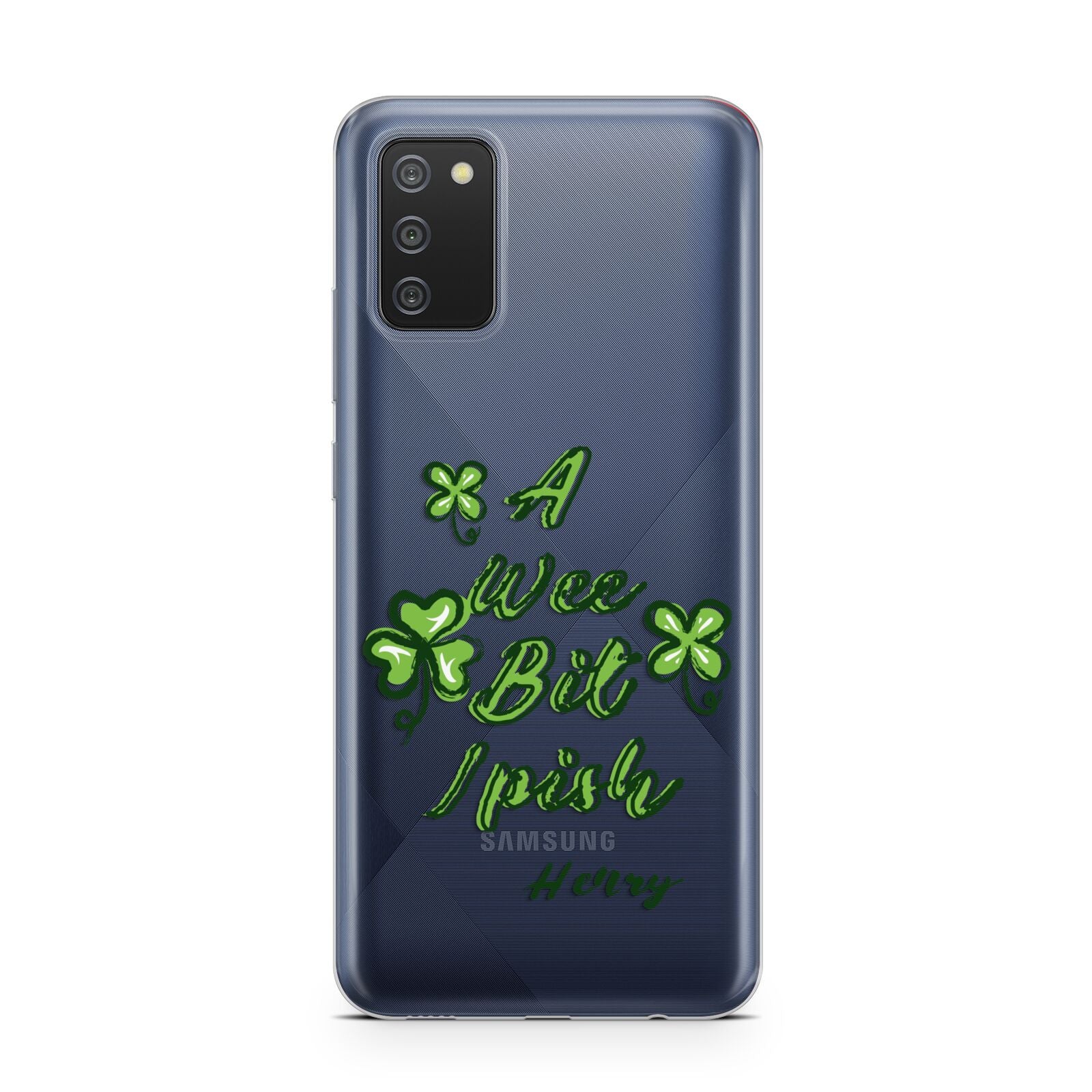 Wee Bit Irish Personalised Samsung A02s Case