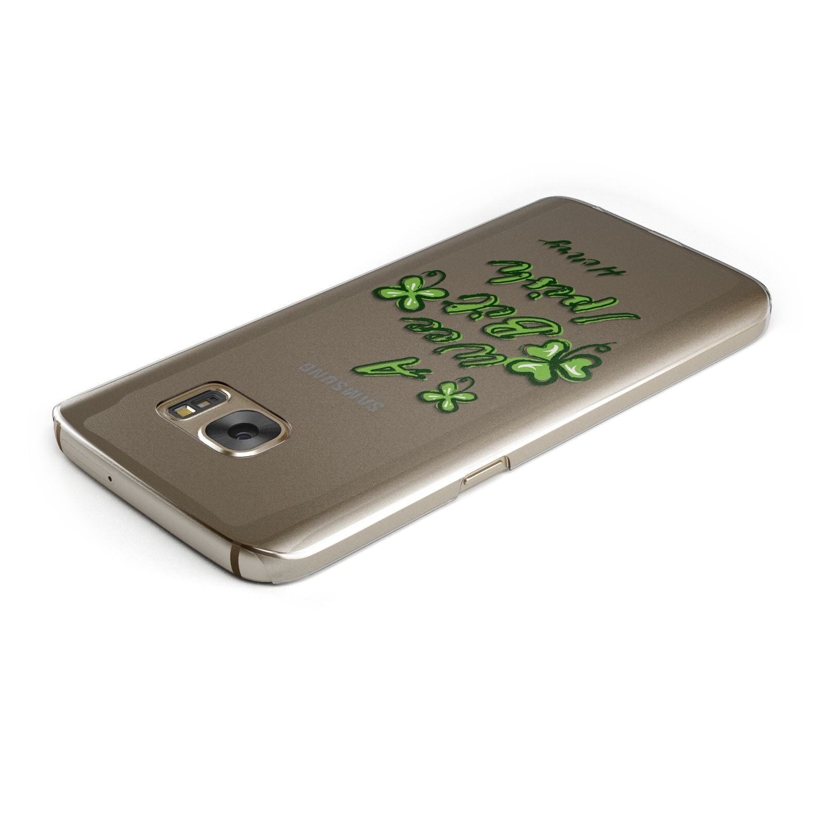 Wee Bit Irish Personalised Samsung Galaxy Case Top Cutout