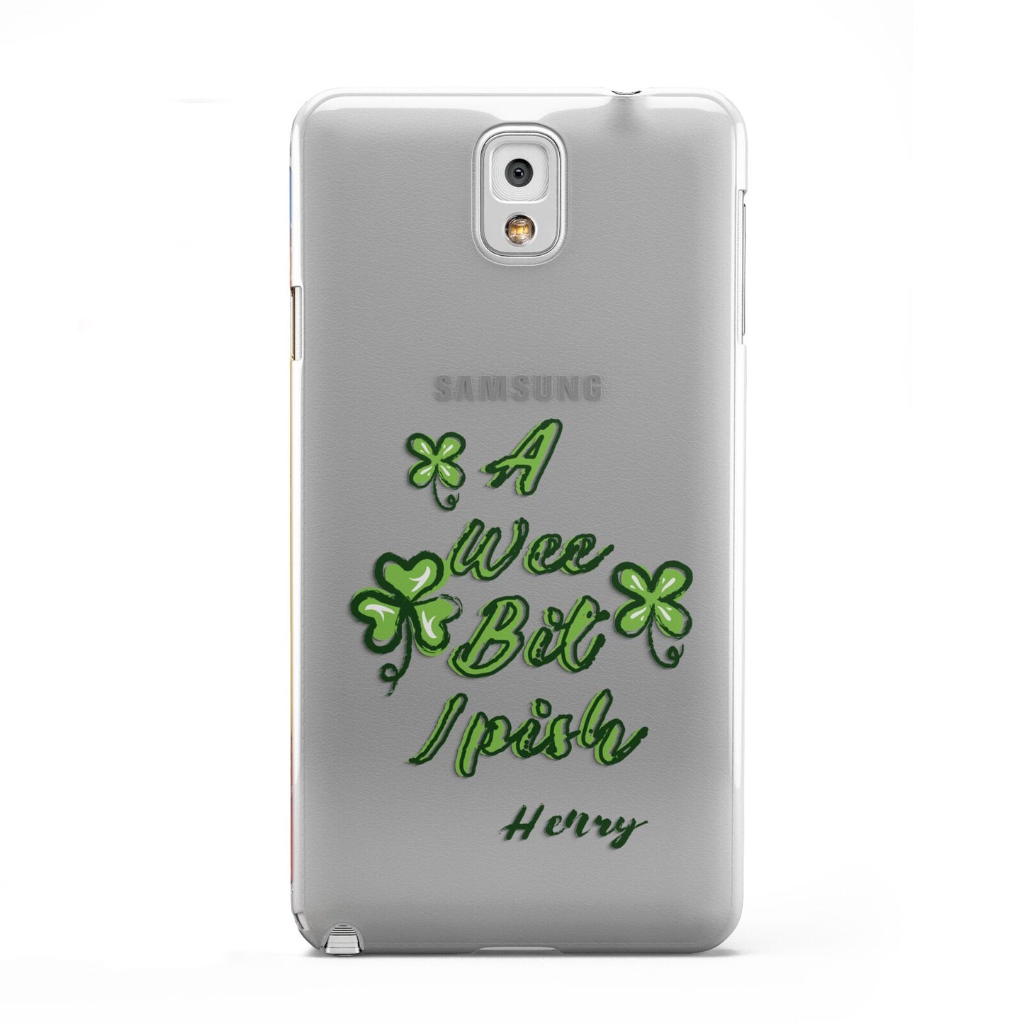 Wee Bit Irish Personalised Samsung Galaxy Note 3 Case