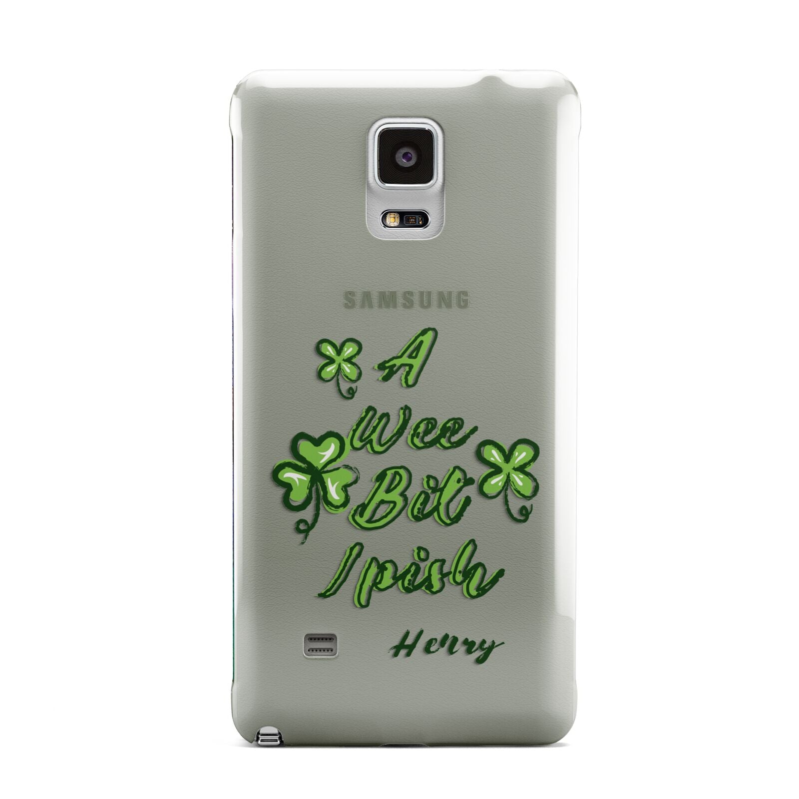 Wee Bit Irish Personalised Samsung Galaxy Note 4 Case