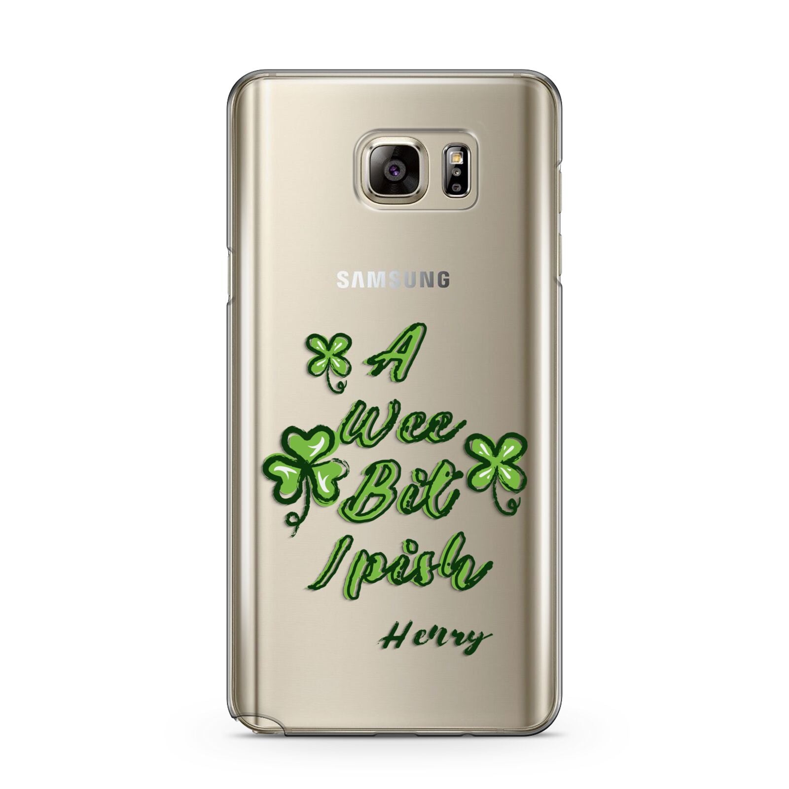 Wee Bit Irish Personalised Samsung Galaxy Note 5 Case