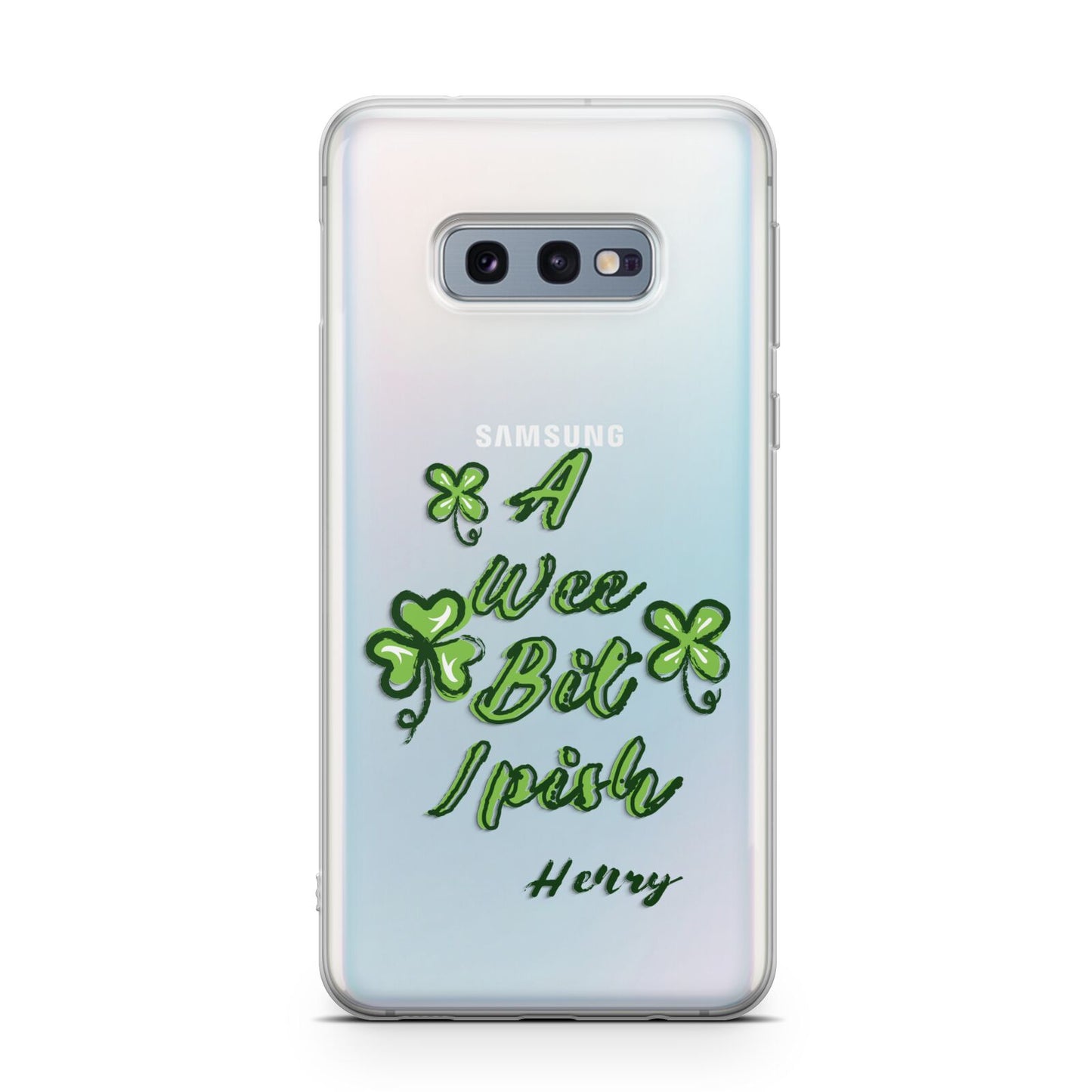 Wee Bit Irish Personalised Samsung Galaxy S10E Case