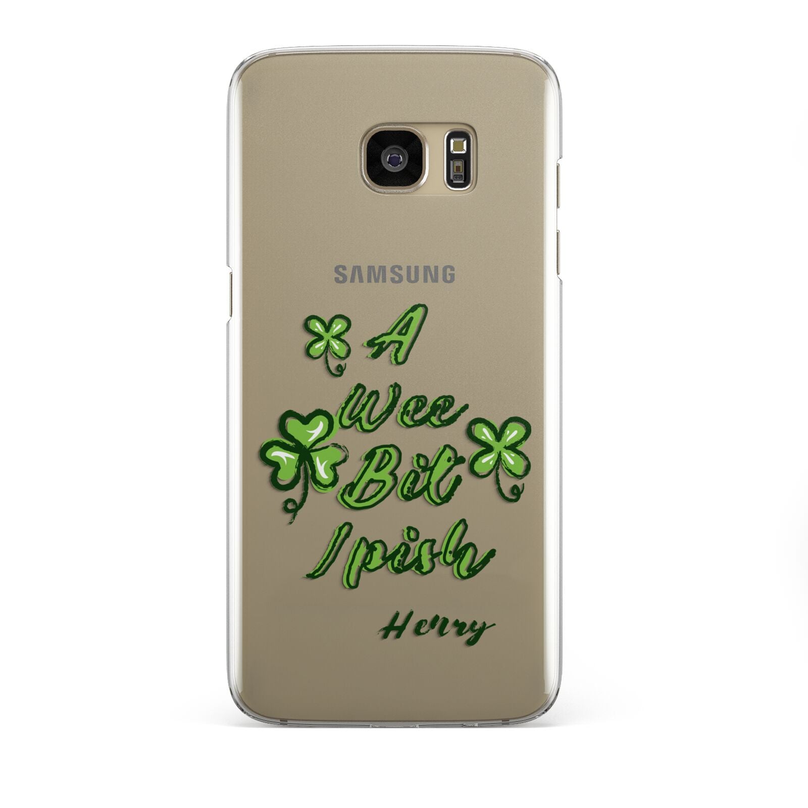 Wee Bit Irish Personalised Samsung Galaxy S7 Edge Case