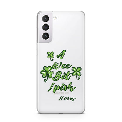 Wee Bit Irish Personalised Samsung S21 Case