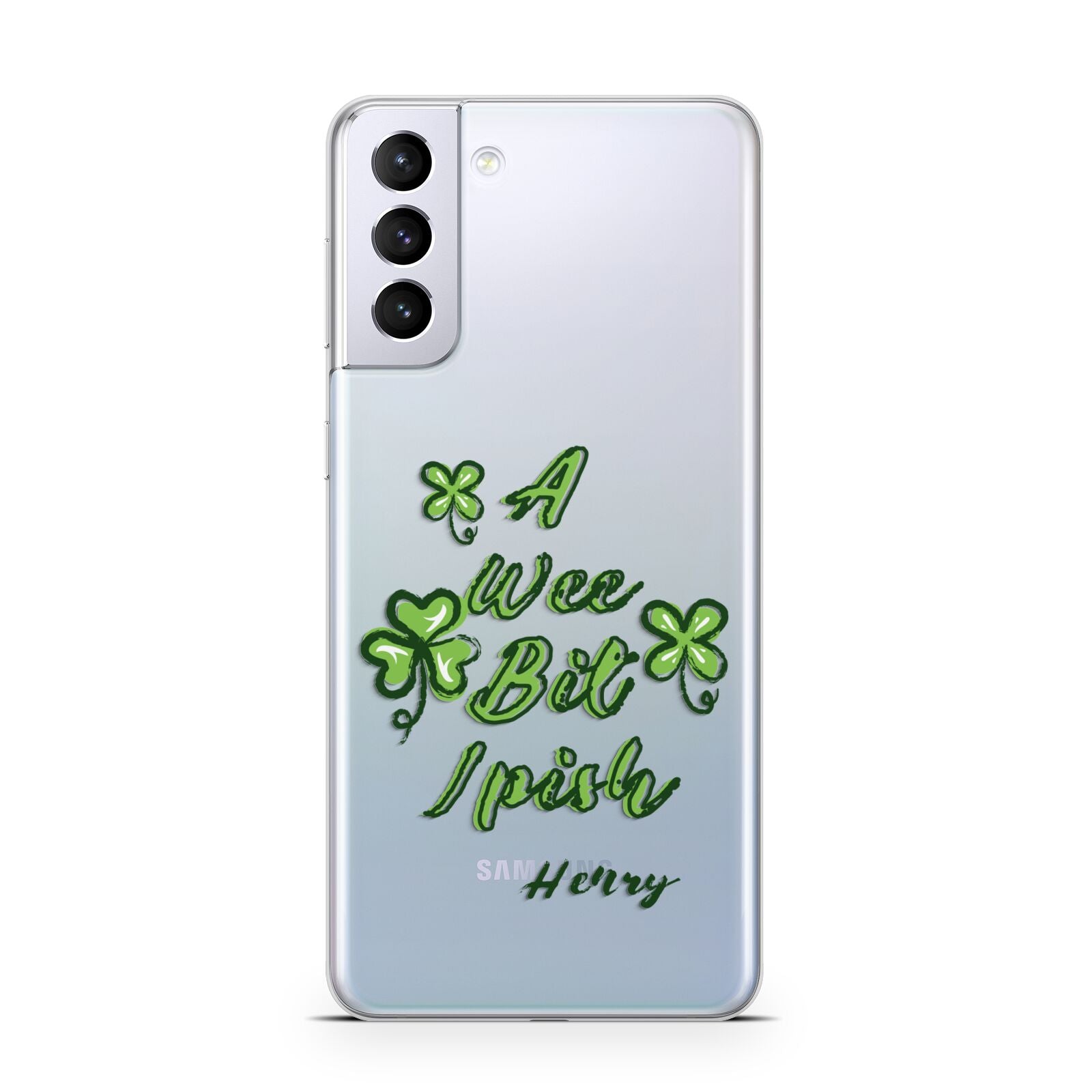 Wee Bit Irish Personalised Samsung S21 Plus Case