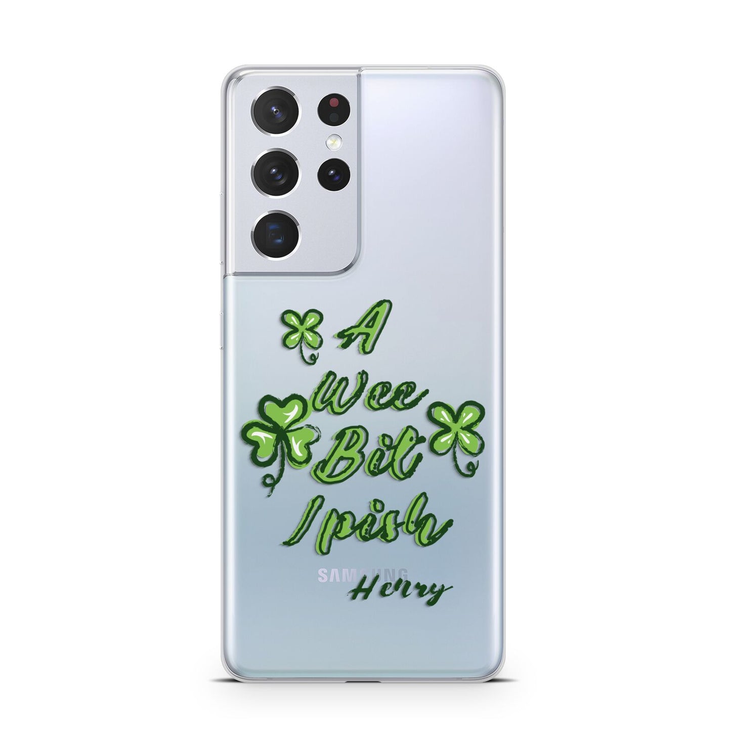 Wee Bit Irish Personalised Samsung S21 Ultra Case