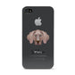 Weimaraner Personalised Apple iPhone 4s Case