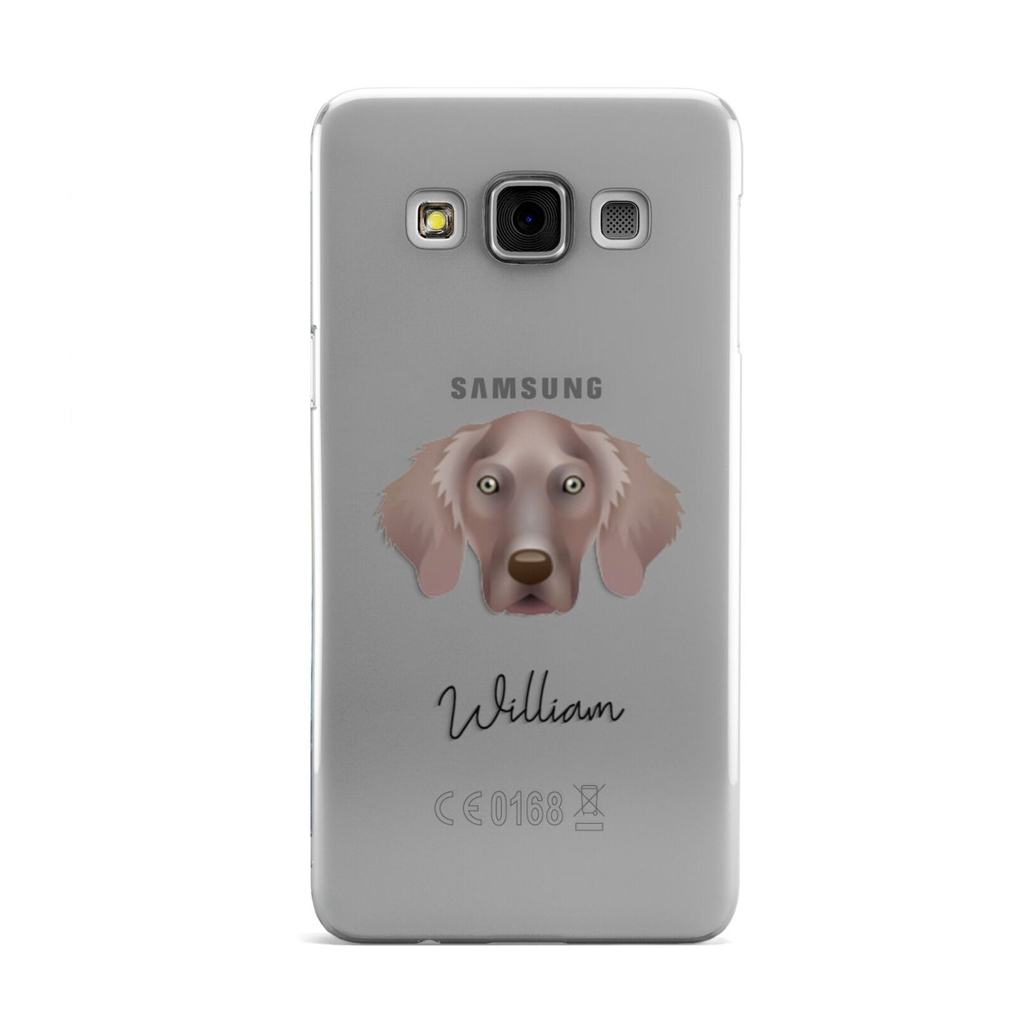 Weimaraner Personalised Samsung Galaxy A3 Case