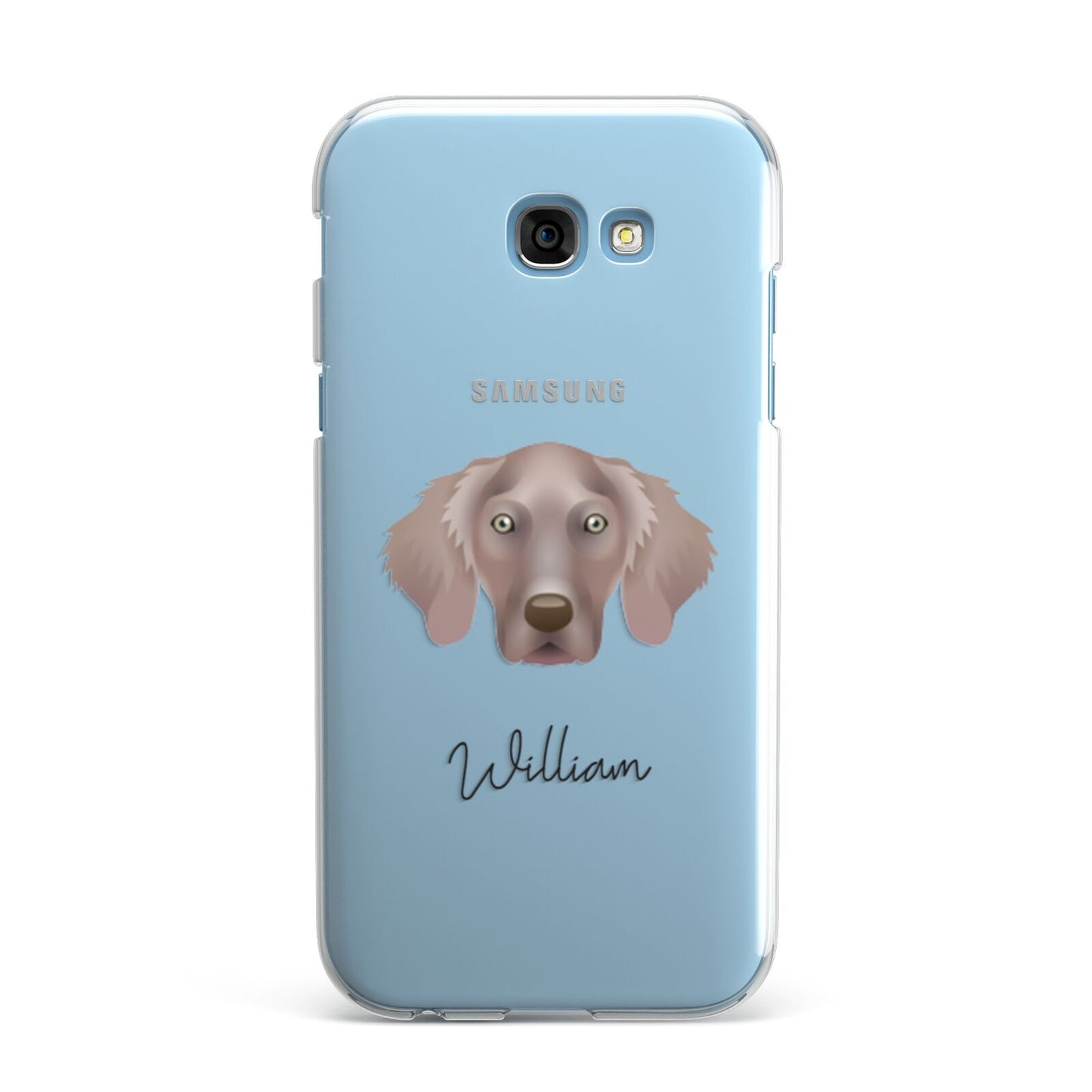 Weimaraner Personalised Samsung Galaxy A7 2017 Case