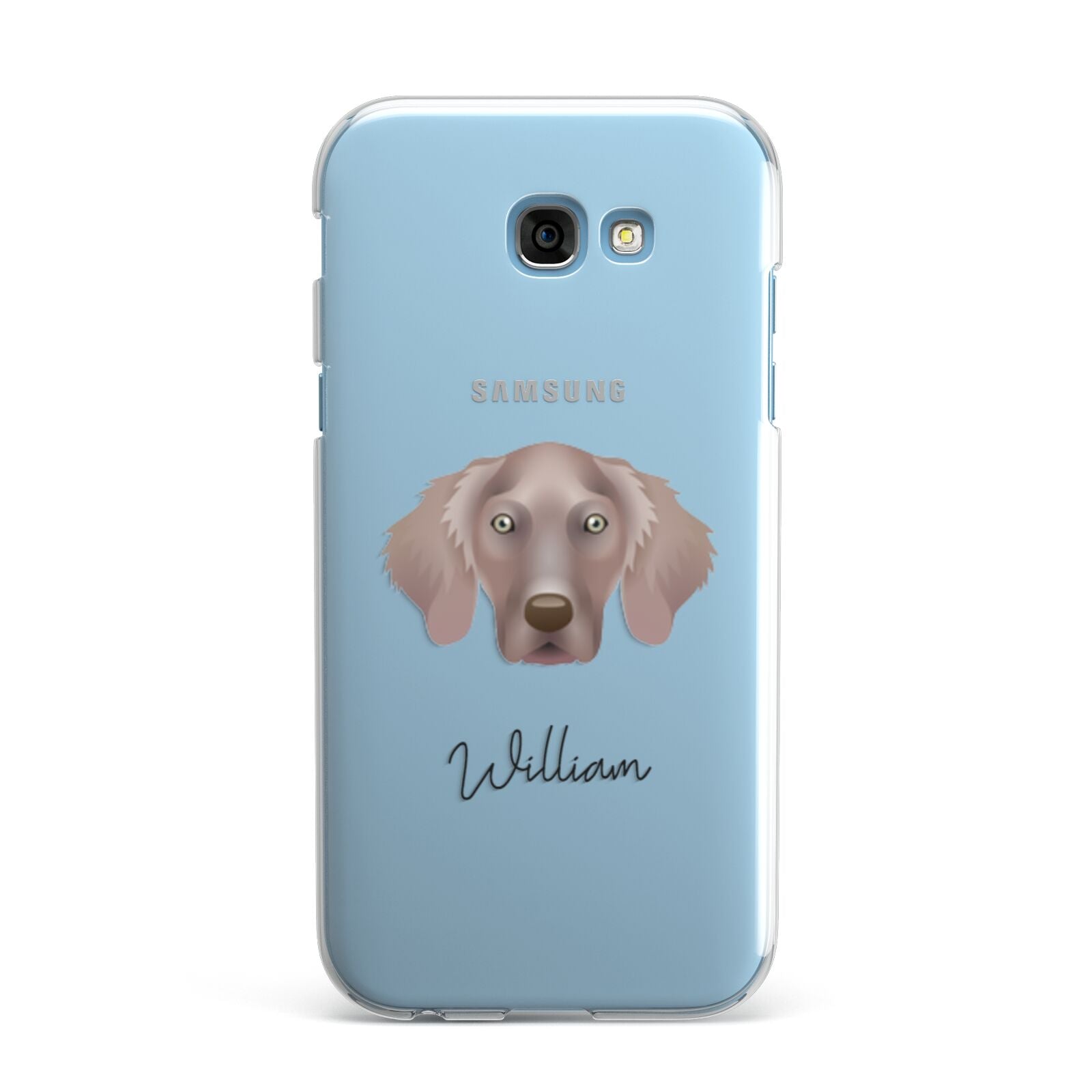 Weimaraner Personalised Samsung Galaxy A7 2017 Case