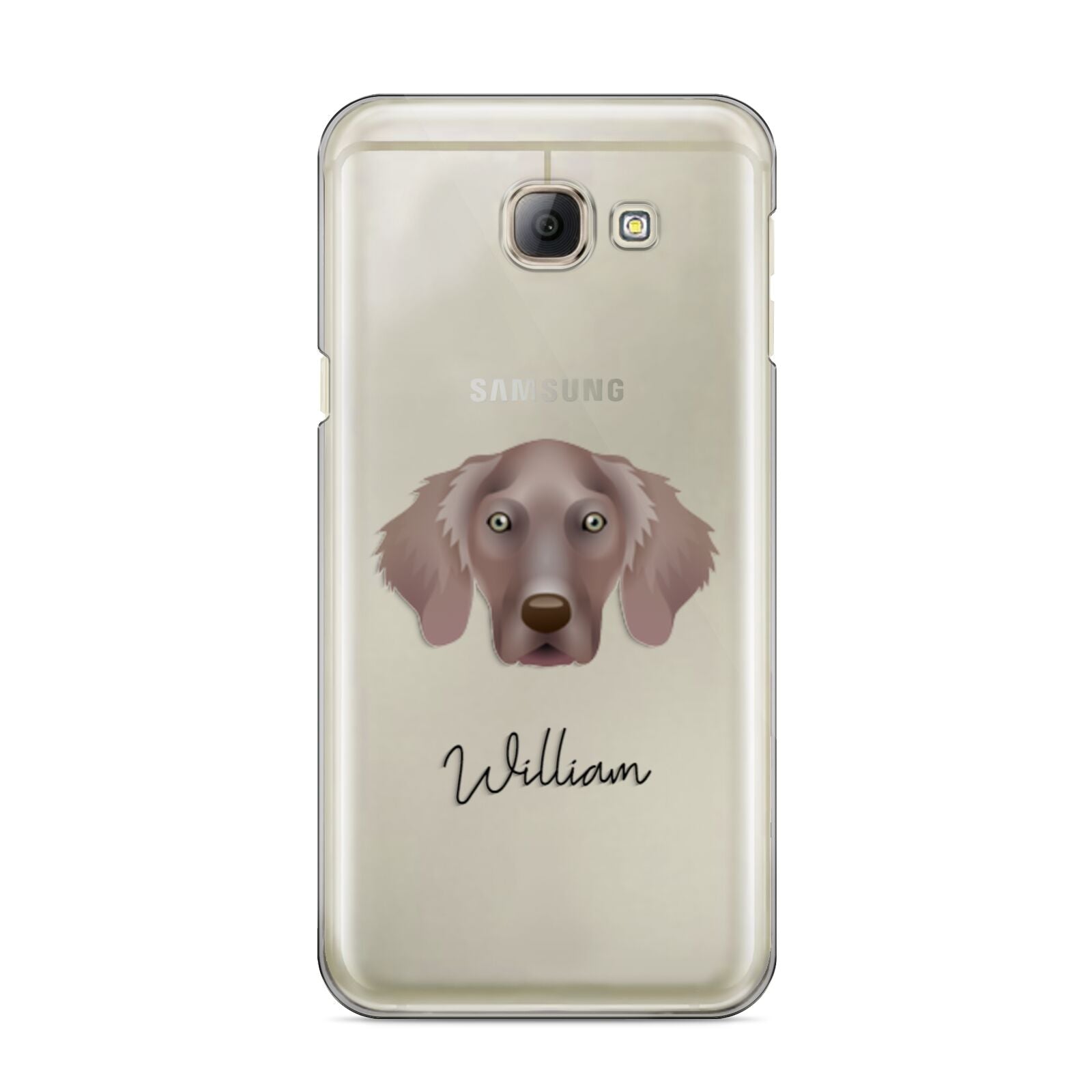 Weimaraner Personalised Samsung Galaxy A8 2016 Case