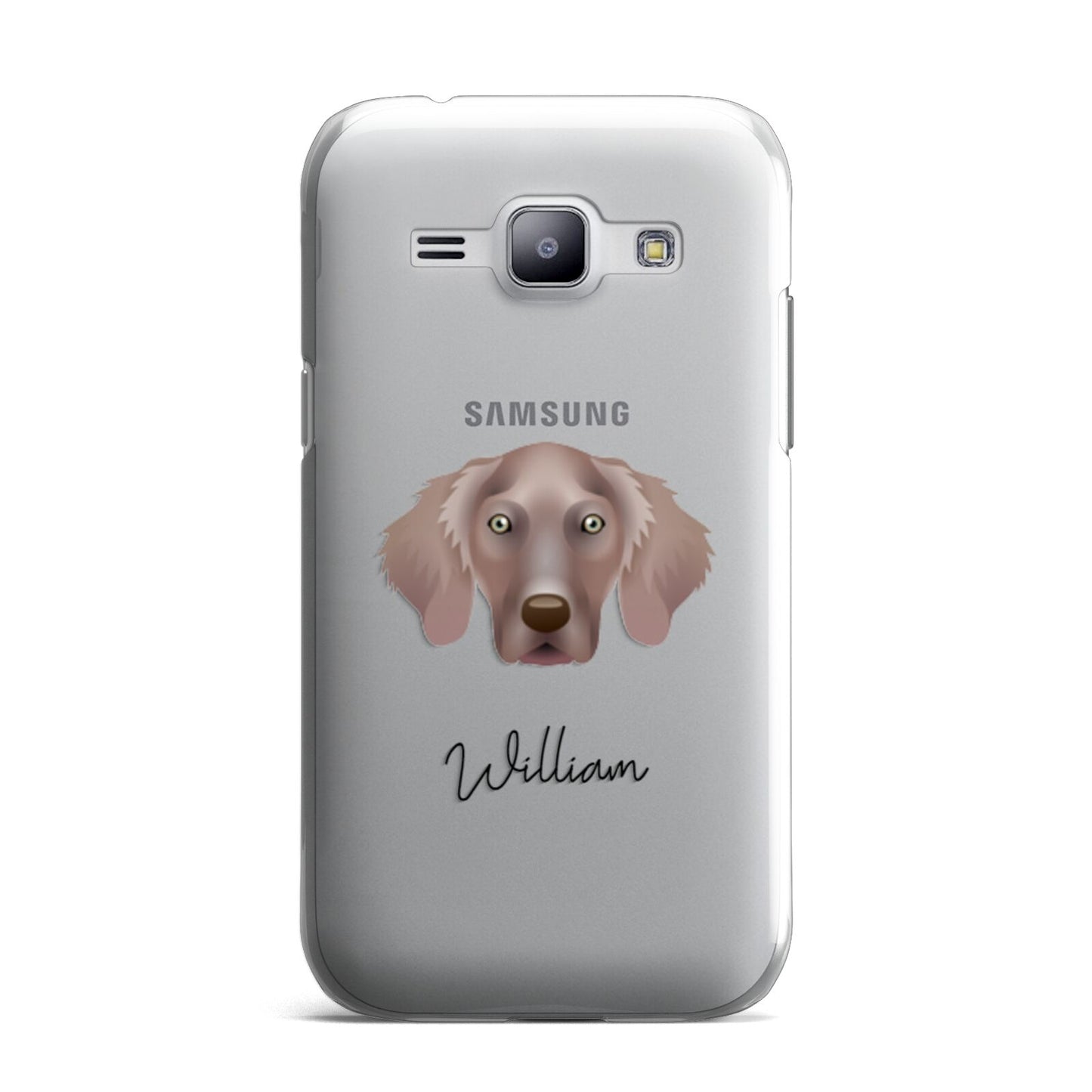 Weimaraner Personalised Samsung Galaxy J1 2015 Case