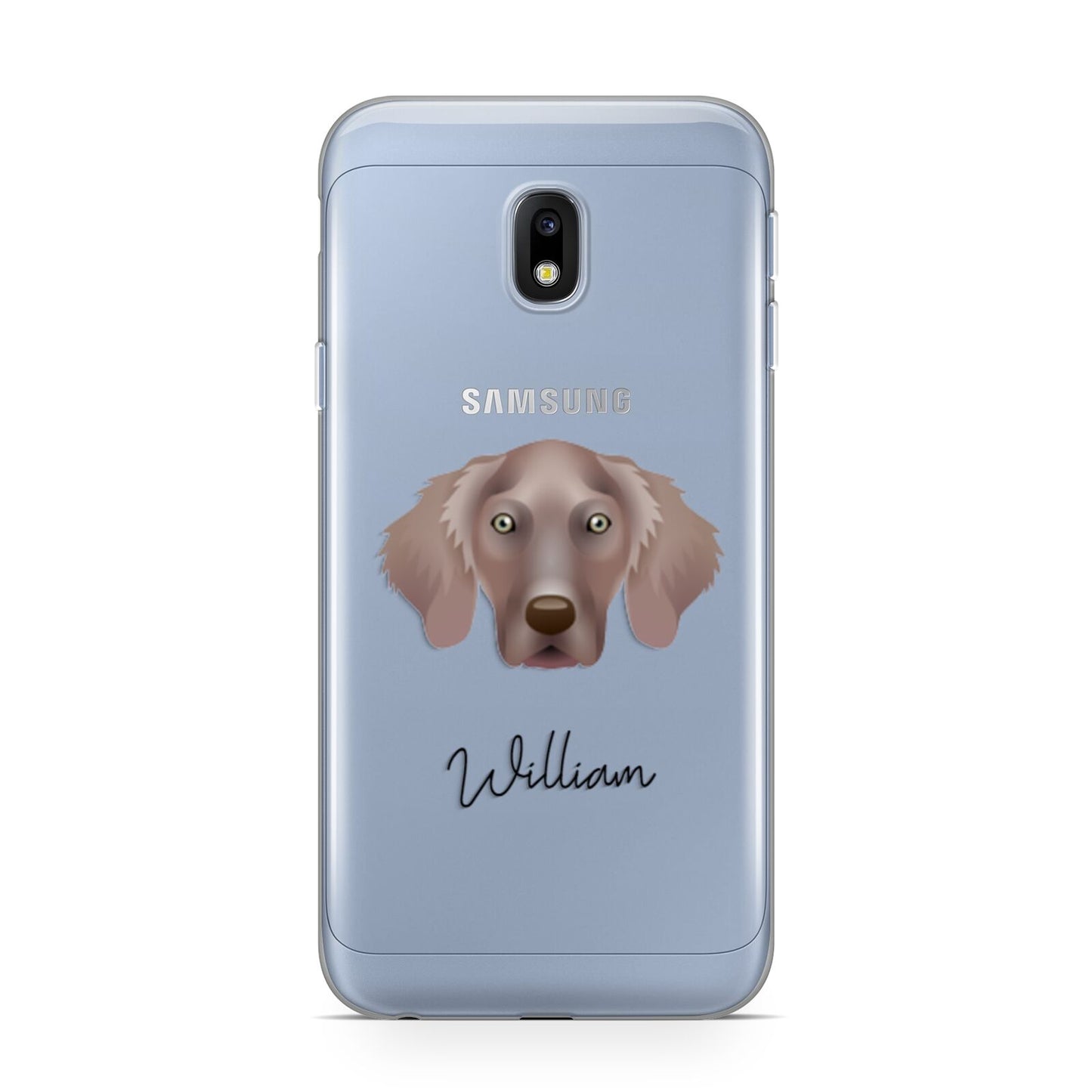Weimaraner Personalised Samsung Galaxy J3 2017 Case