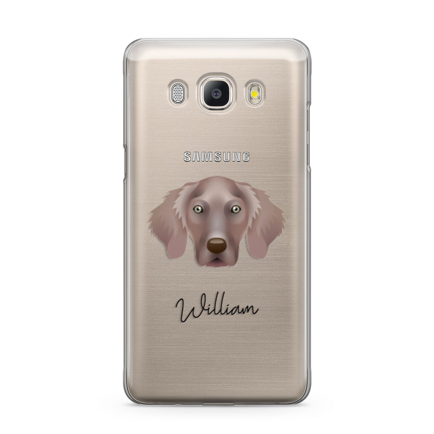 Weimaraner Personalised Samsung Galaxy J5 2016 Case