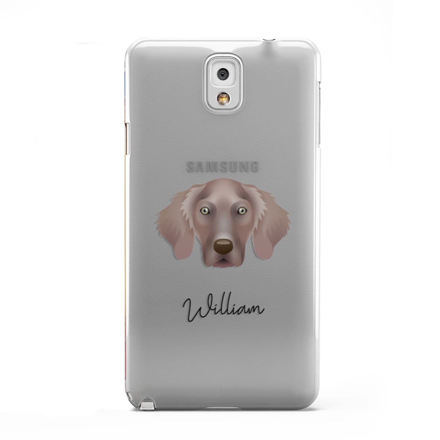 Weimaraner Personalised Samsung Galaxy Note 3 Case
