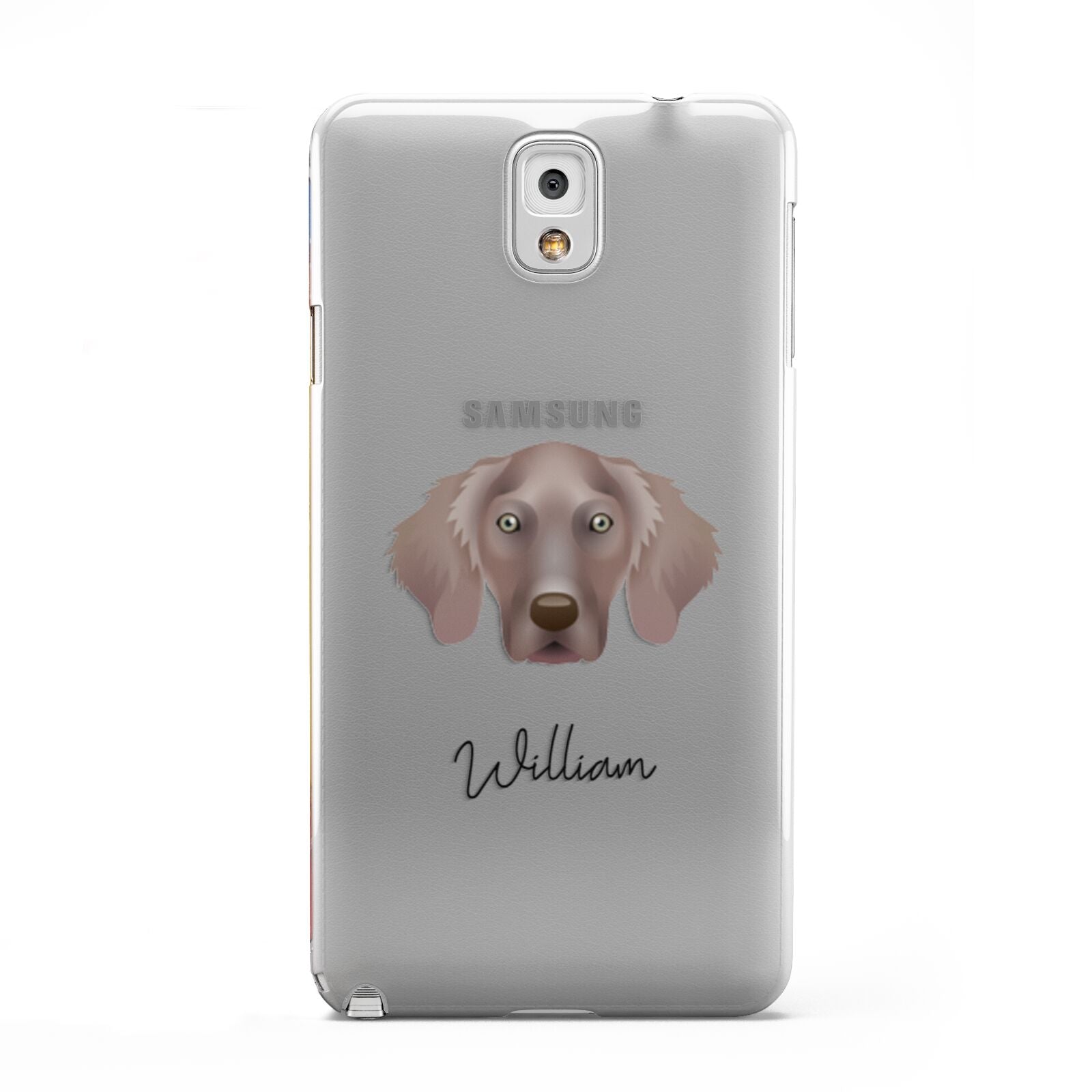 Weimaraner Personalised Samsung Galaxy Note 3 Case