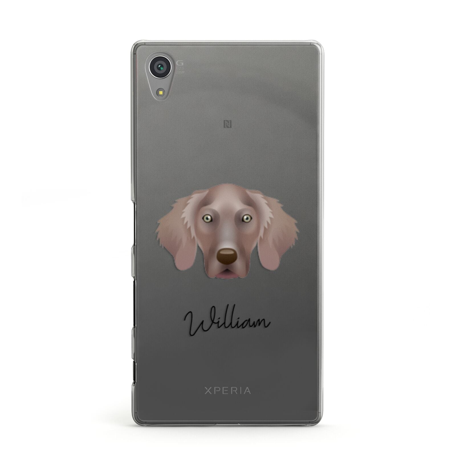 Weimaraner Personalised Sony Xperia Case