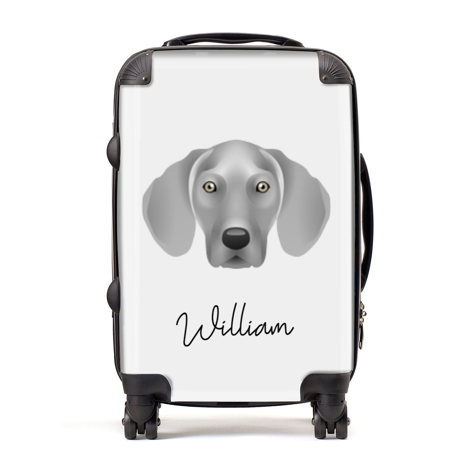 Weimaraner Personalised Suitcase