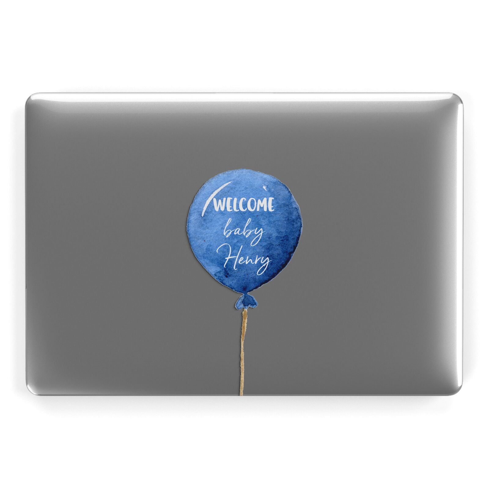 Welcome Baby Boy Balloon Apple MacBook Case