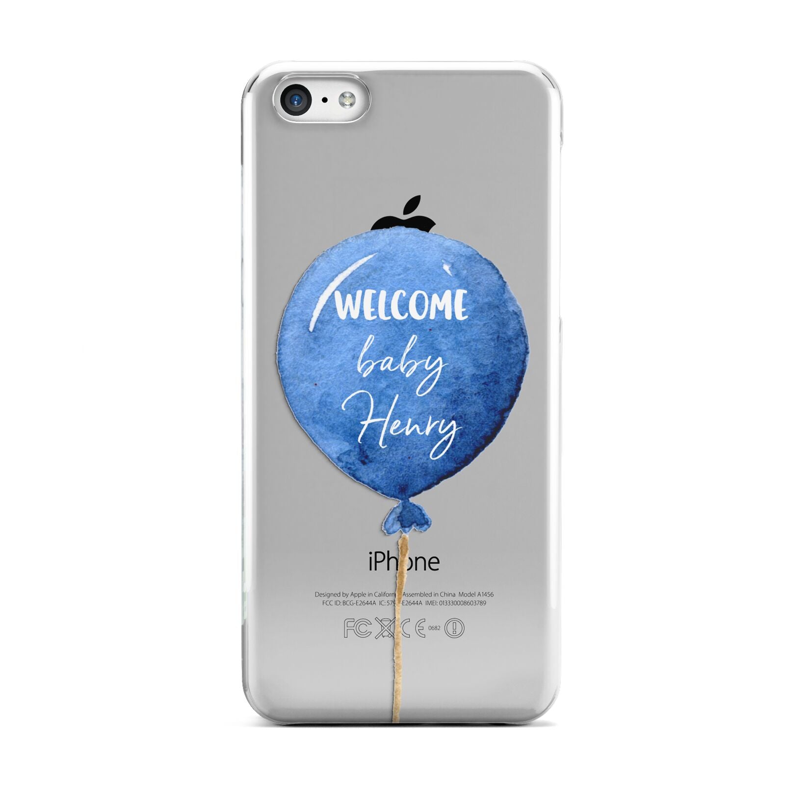 Welcome Baby Boy Balloon Apple iPhone 5c Case