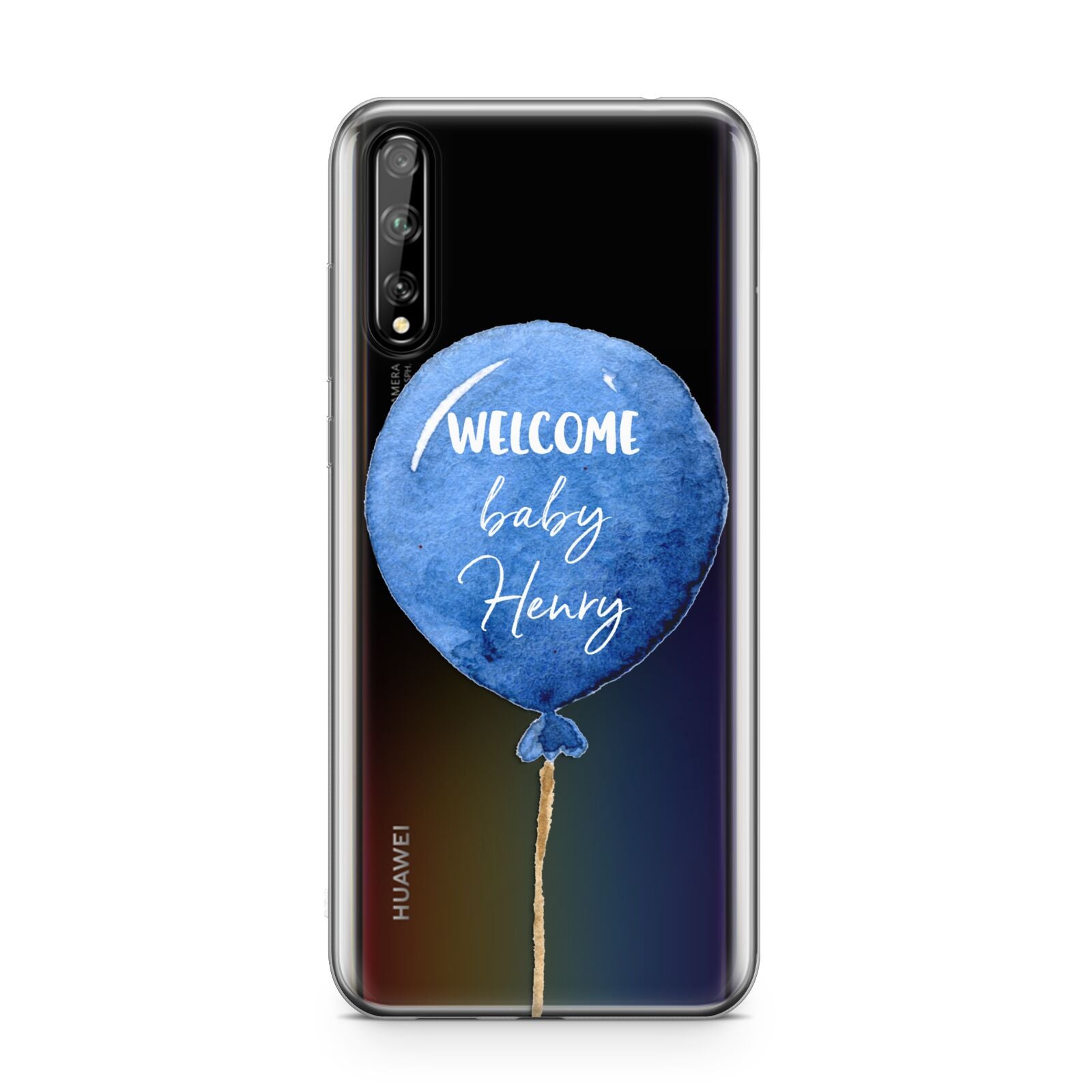 Welcome Baby Boy Balloon Huawei Enjoy 10s Phone Case