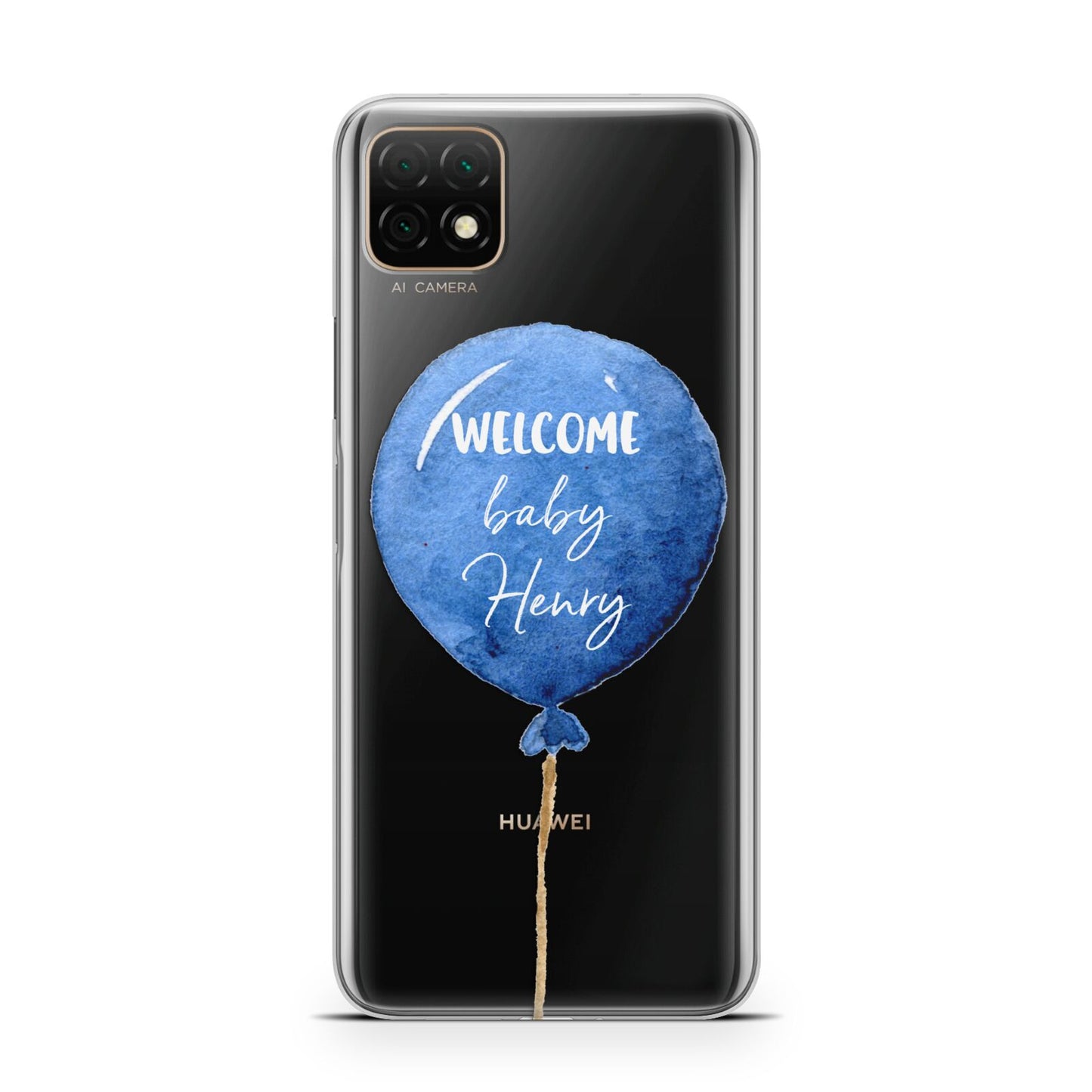 Welcome Baby Boy Balloon Huawei Enjoy 20 Phone Case