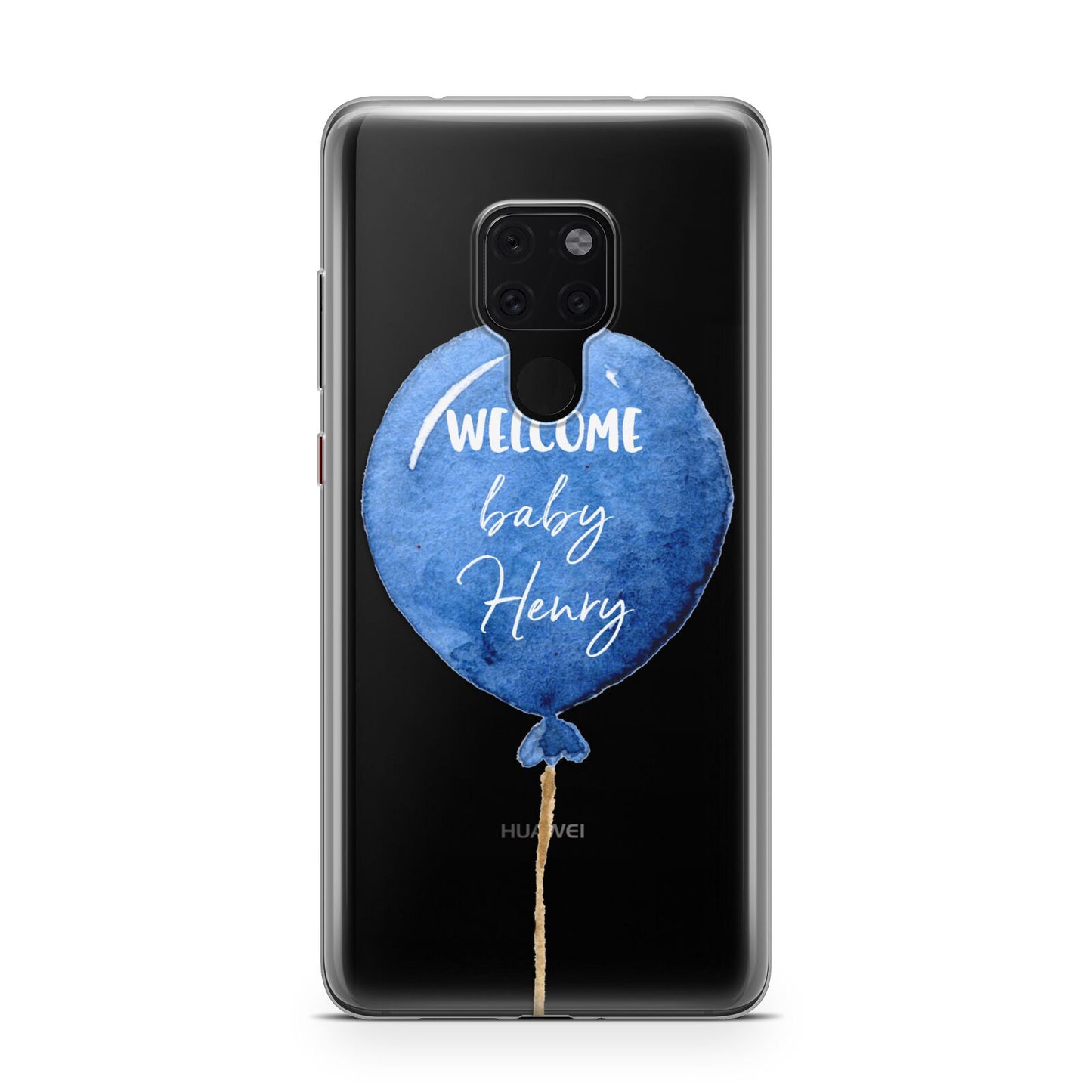 Welcome Baby Boy Balloon Huawei Mate 20 Phone Case