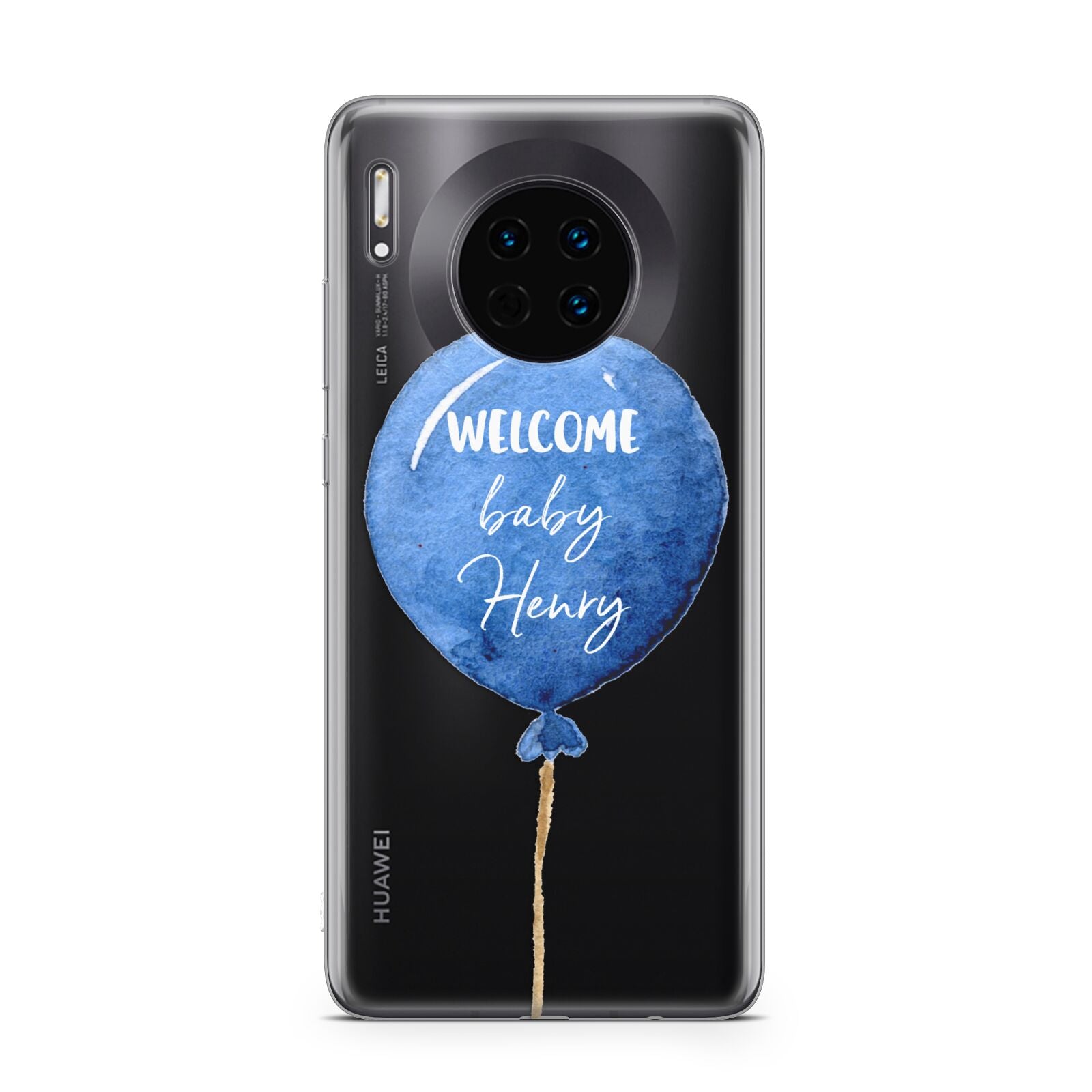 Welcome Baby Boy Balloon Huawei Mate 30