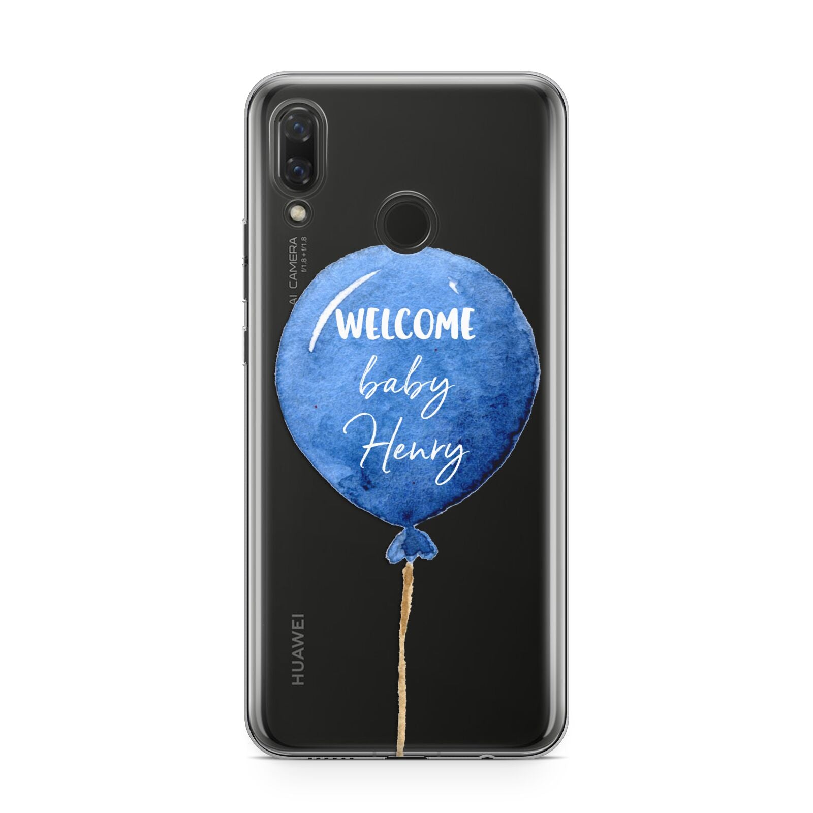 Welcome Baby Boy Balloon Huawei Nova 3 Phone Case