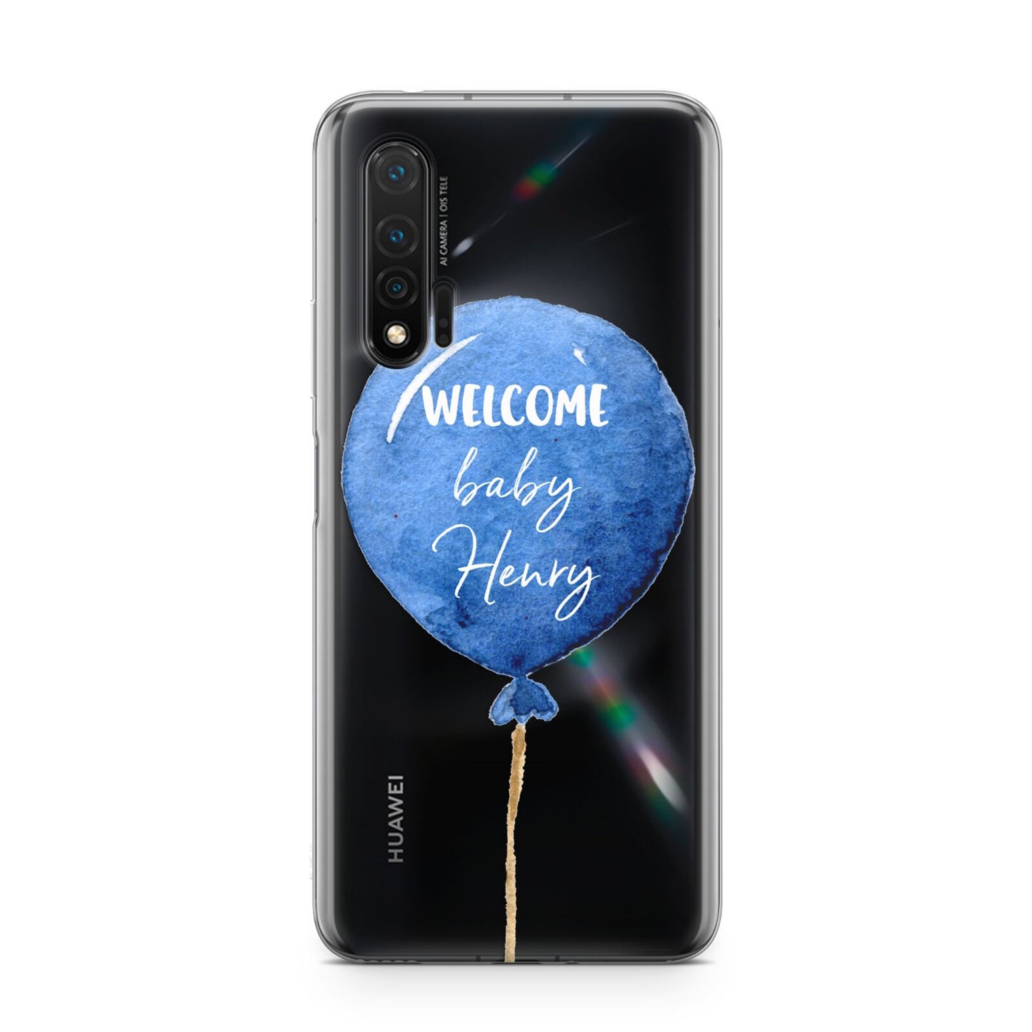 Welcome Baby Boy Balloon Huawei Nova 6 Phone Case