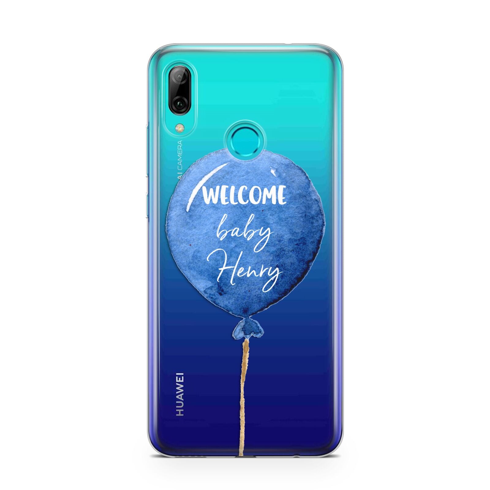 Welcome Baby Boy Balloon Huawei P Smart 2019 Case