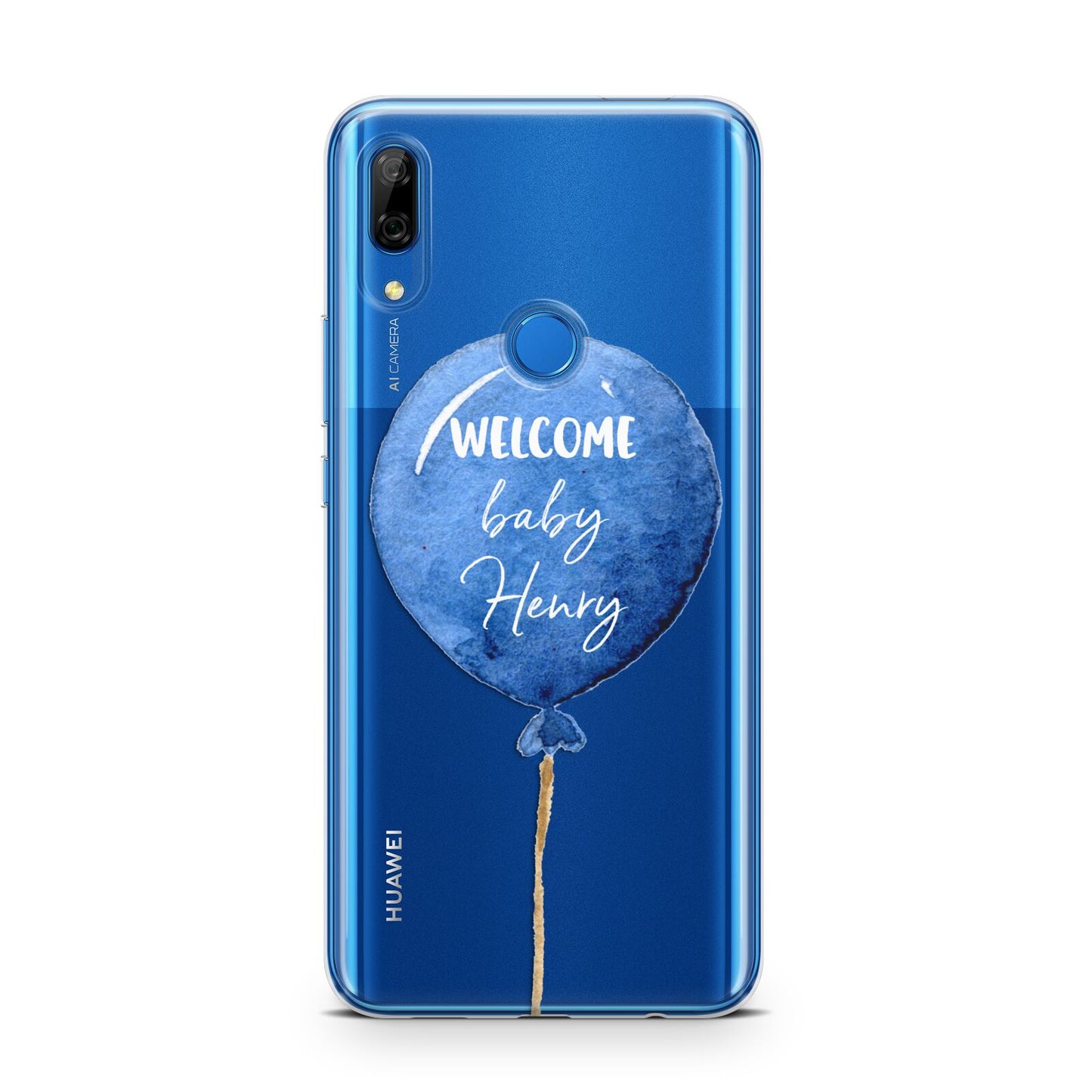 Welcome Baby Boy Balloon Huawei P Smart Z