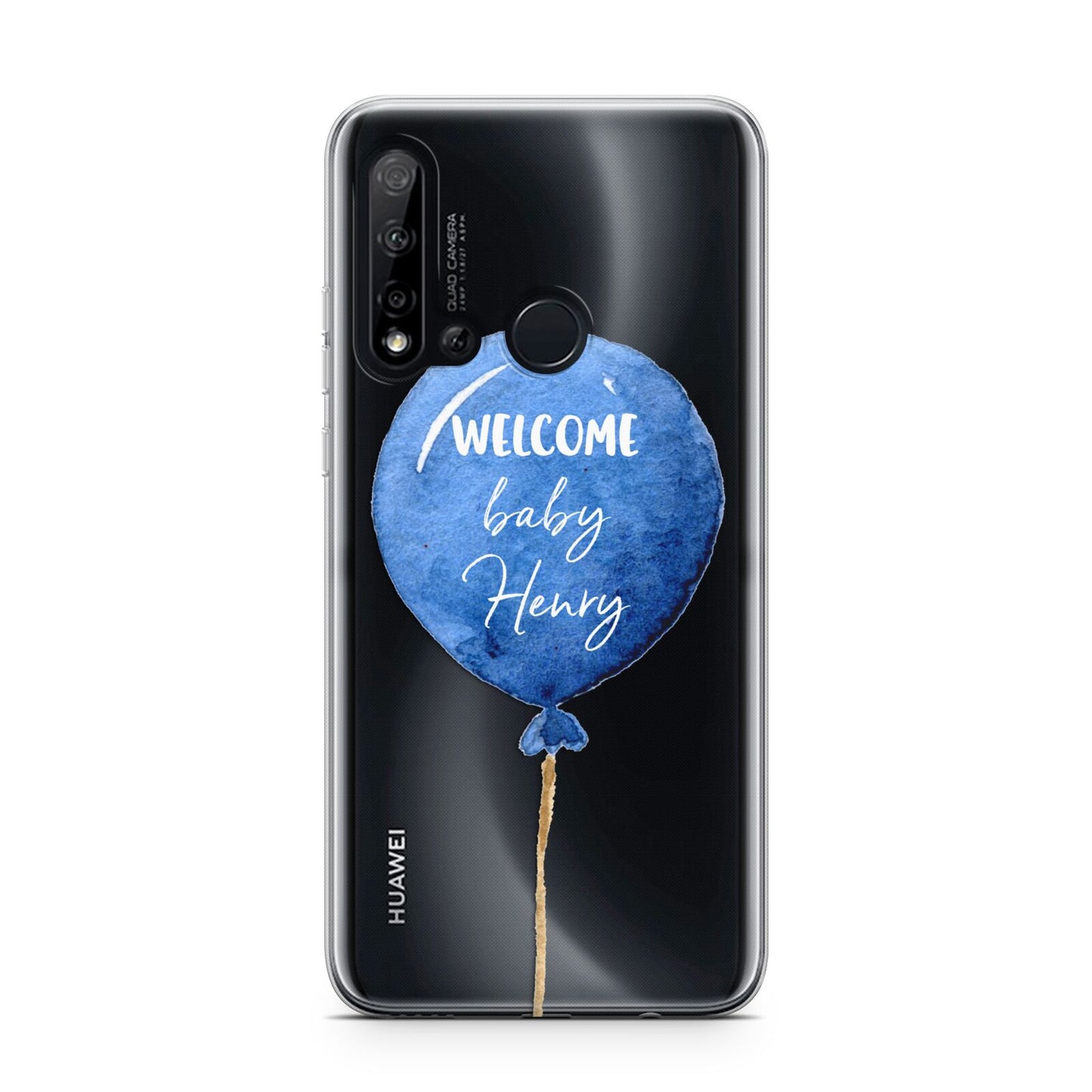 Welcome Baby Boy Balloon Huawei P20 Lite 5G Phone Case