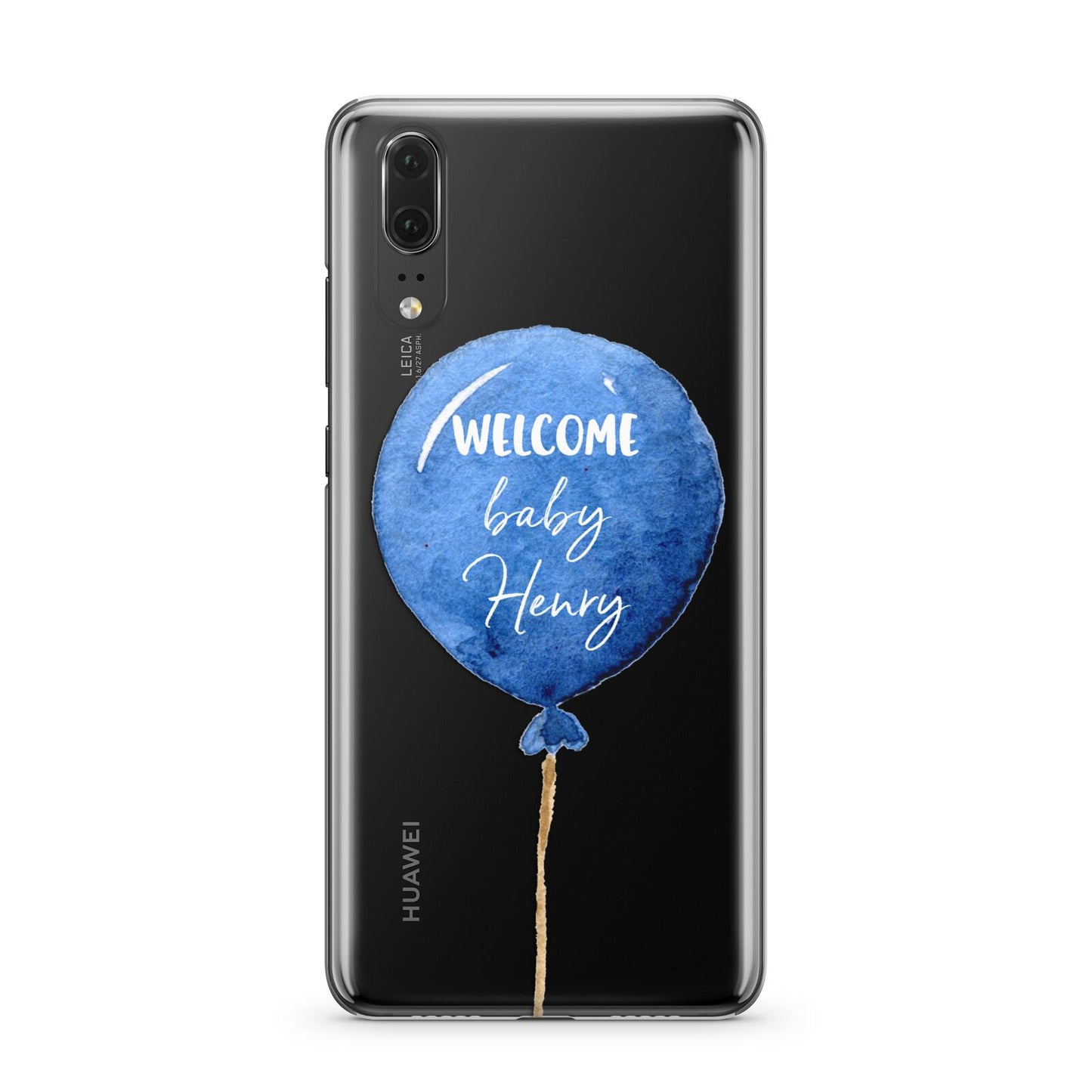 Welcome Baby Boy Balloon Huawei P20 Phone Case