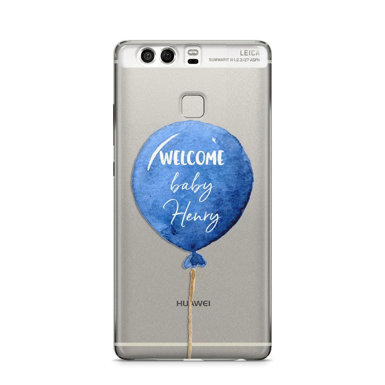 Welcome Baby Boy Balloon Huawei P9 Case