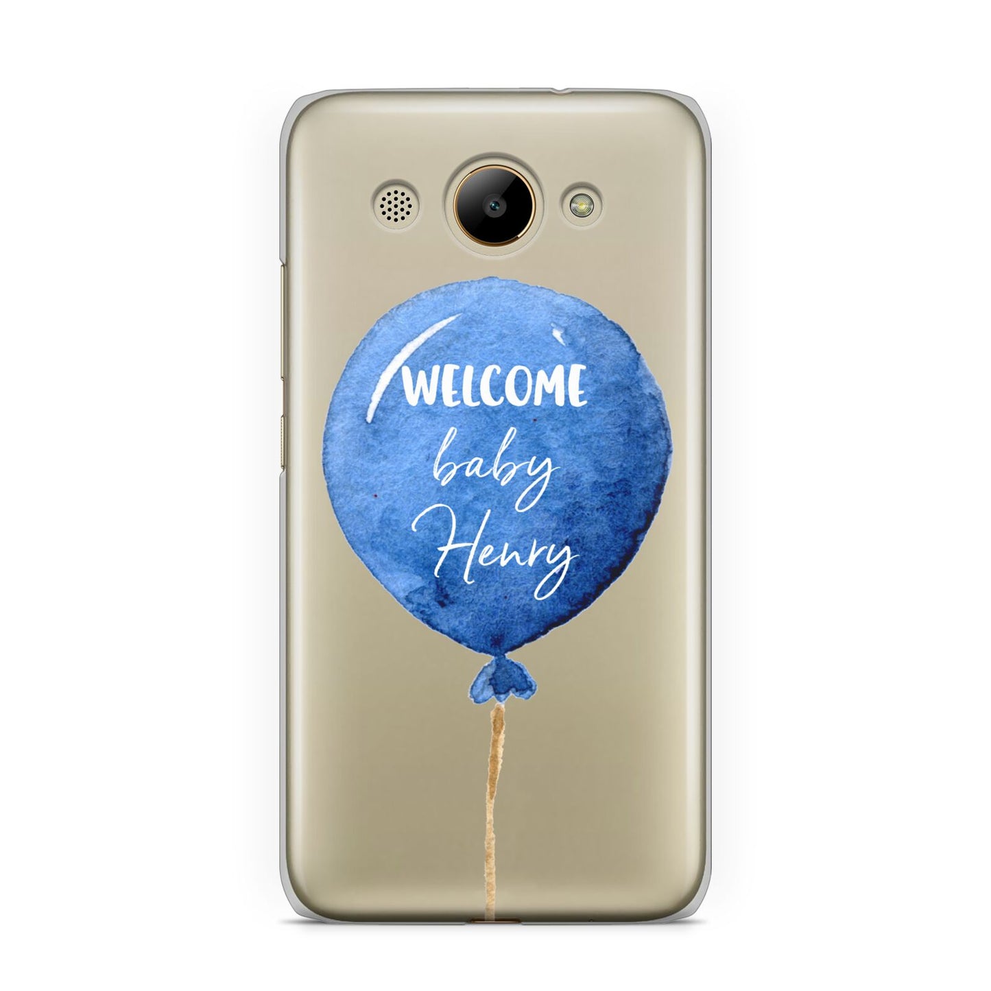 Welcome Baby Boy Balloon Huawei Y3 2017