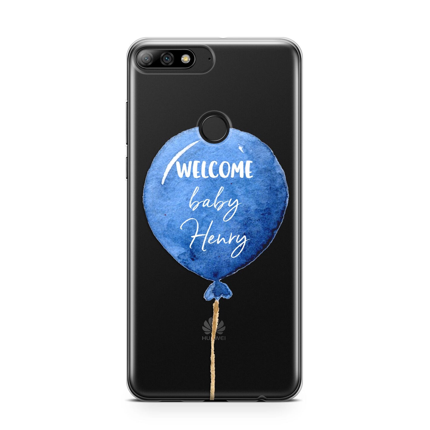 Welcome Baby Boy Balloon Huawei Y7 2018