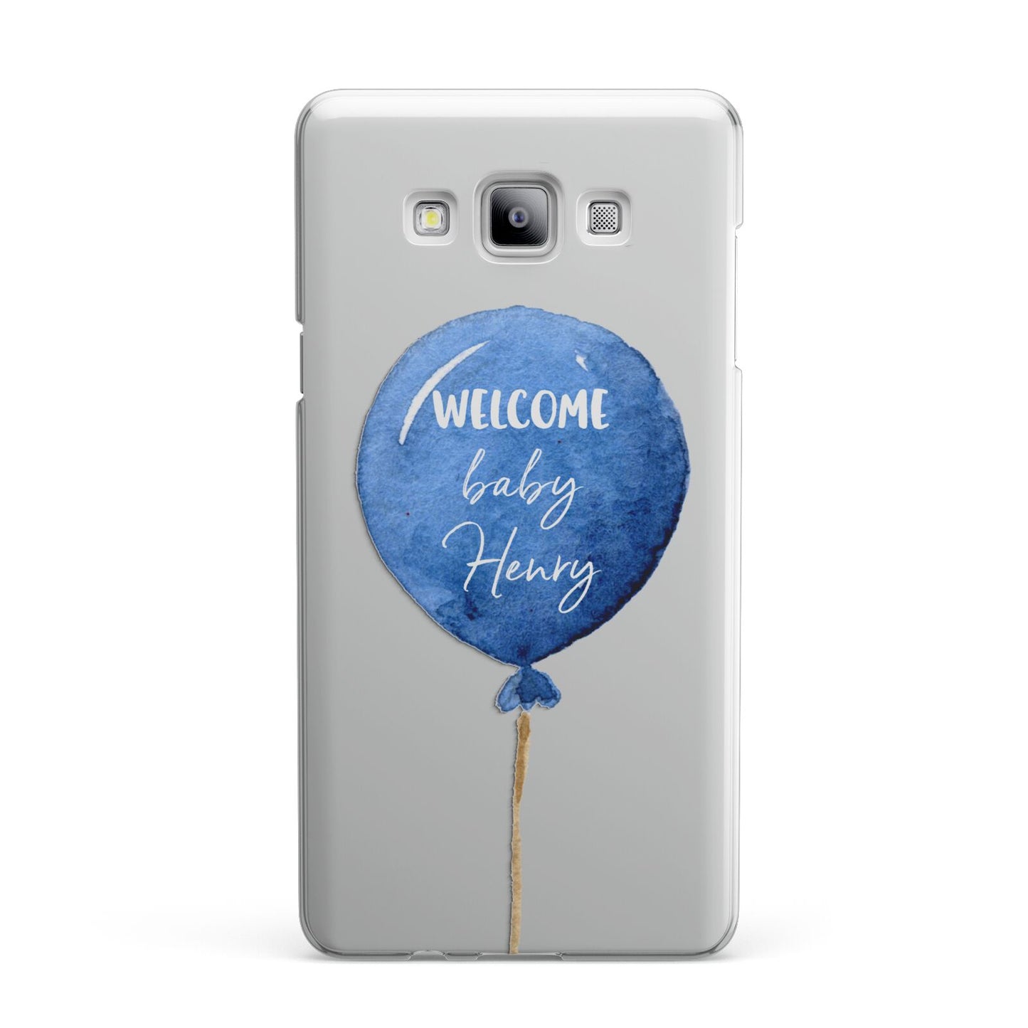 Welcome Baby Boy Balloon Samsung Galaxy A7 2015 Case