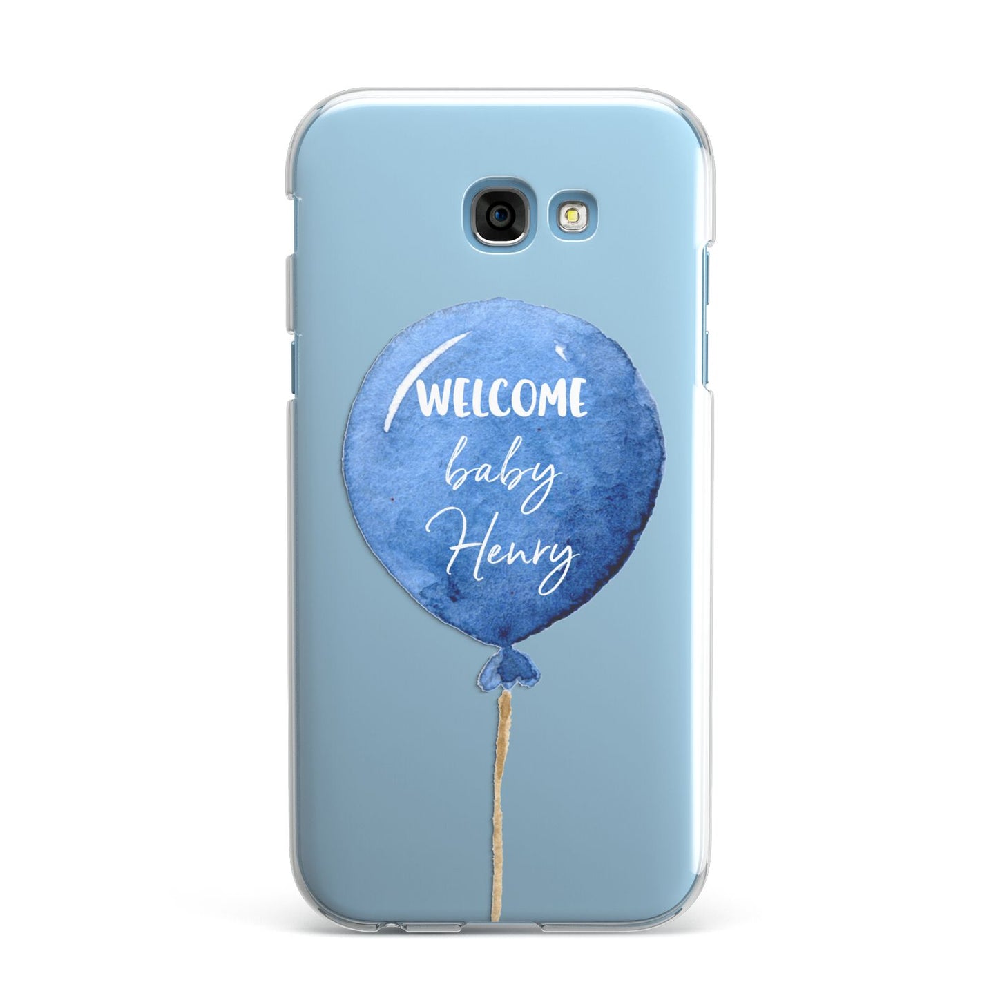 Welcome Baby Boy Balloon Samsung Galaxy A7 2017 Case