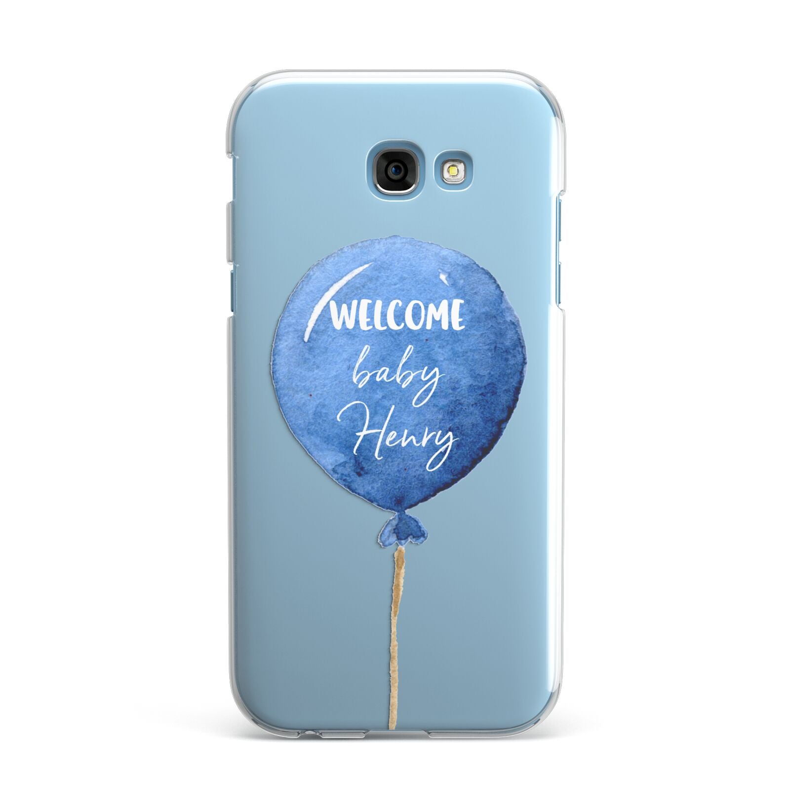 Welcome Baby Boy Balloon Samsung Galaxy A7 2017 Case