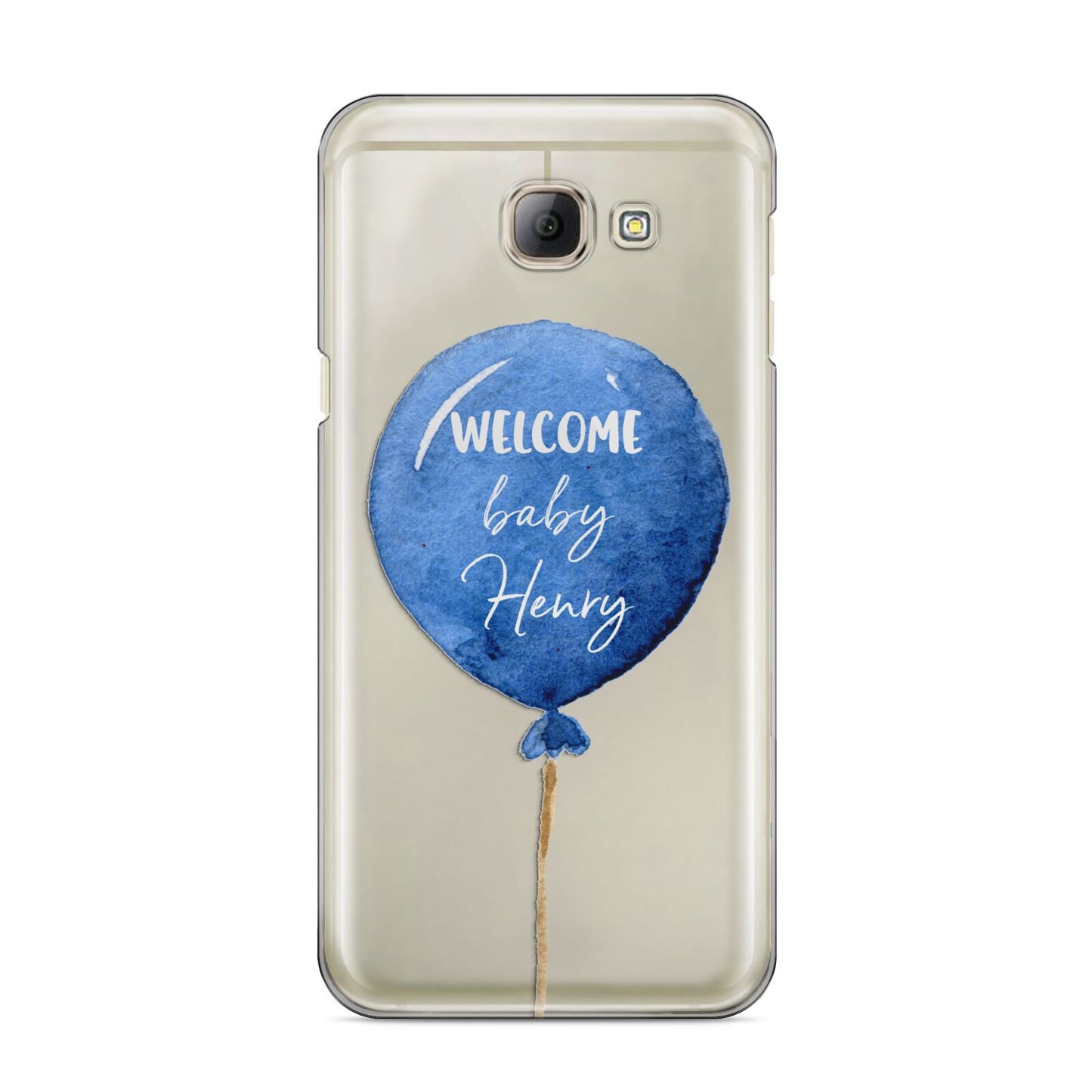 Welcome Baby Boy Balloon Samsung Galaxy A8 2016 Case