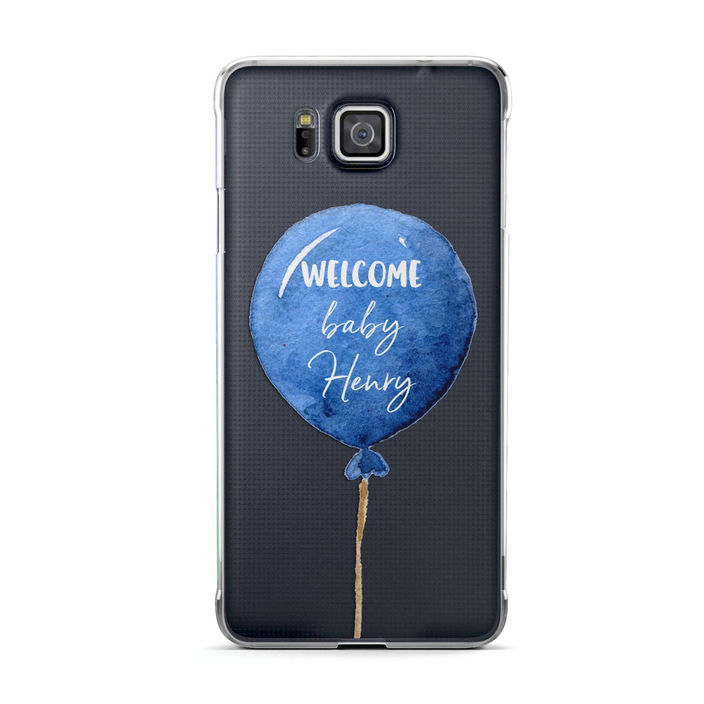 Welcome Baby Boy Balloon Samsung Galaxy Alpha Case