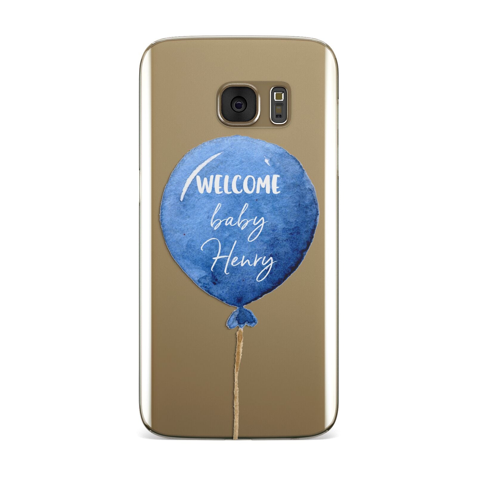 Welcome Baby Boy Balloon Samsung Galaxy Case